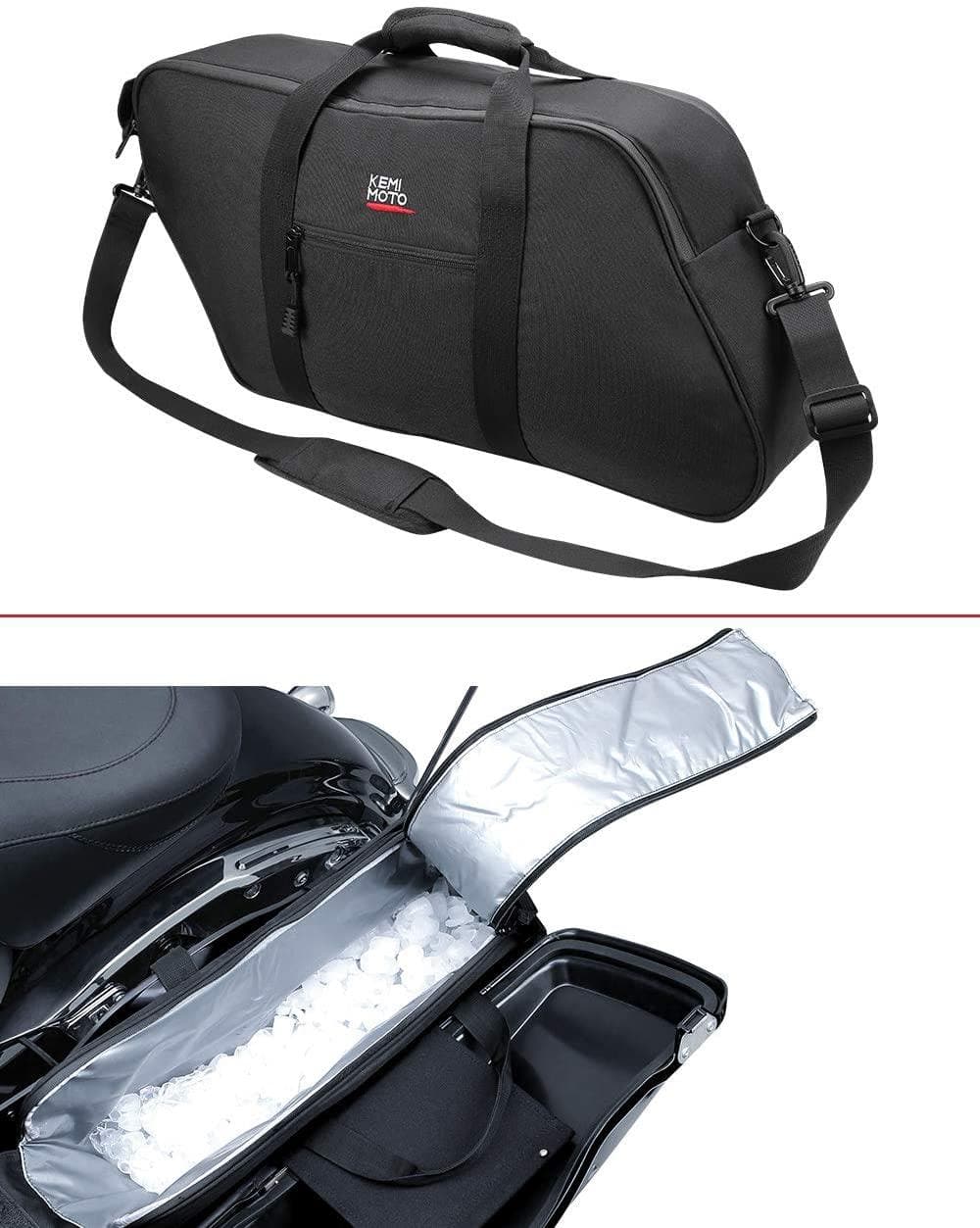Kemimoto Saddle Bag Insert Cooler Single-Sided Fit Harley - $49.99 at Kemimoto.com