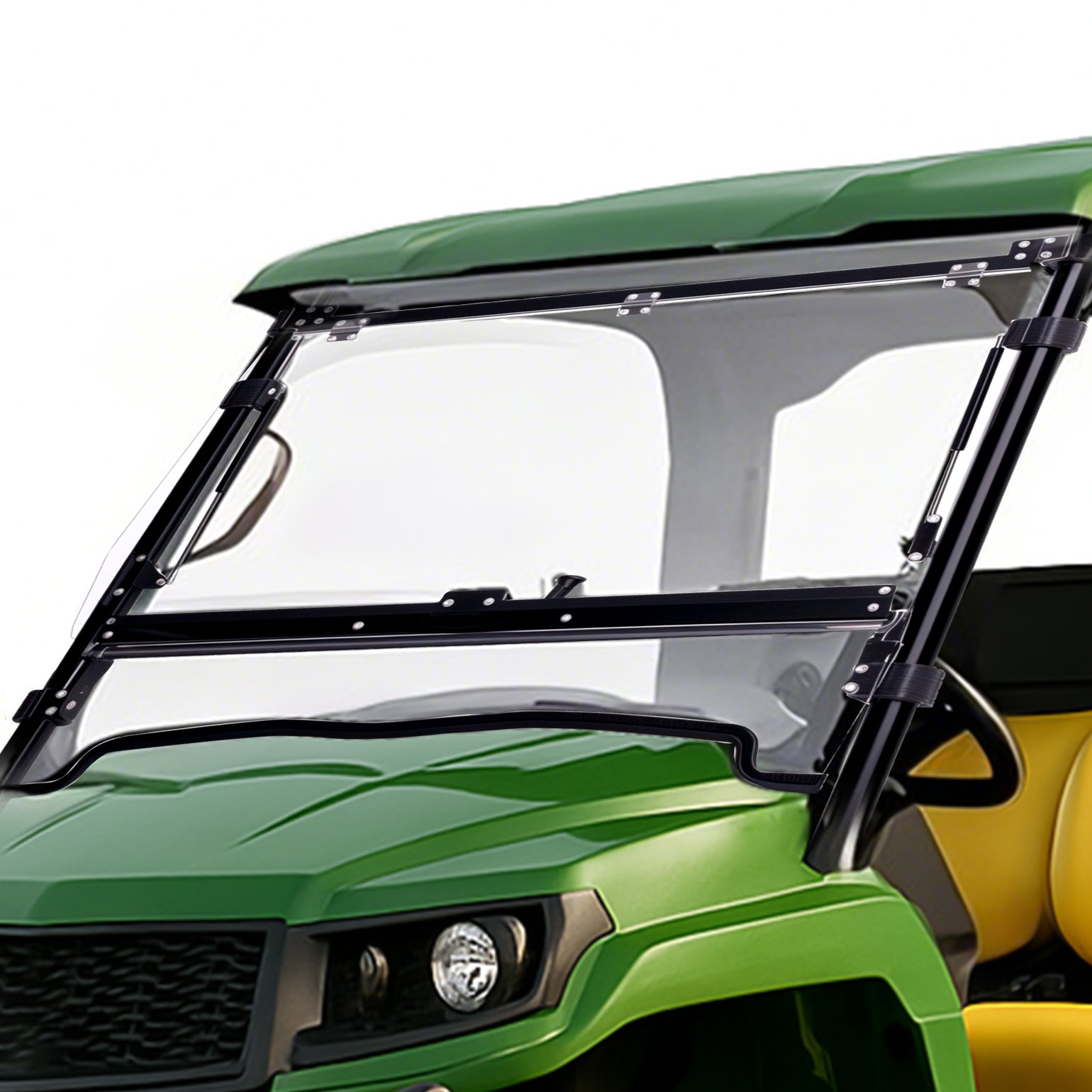 Kemimoto Flip Windshield for John Deere Gator - $369.99 at Kemimoto.com