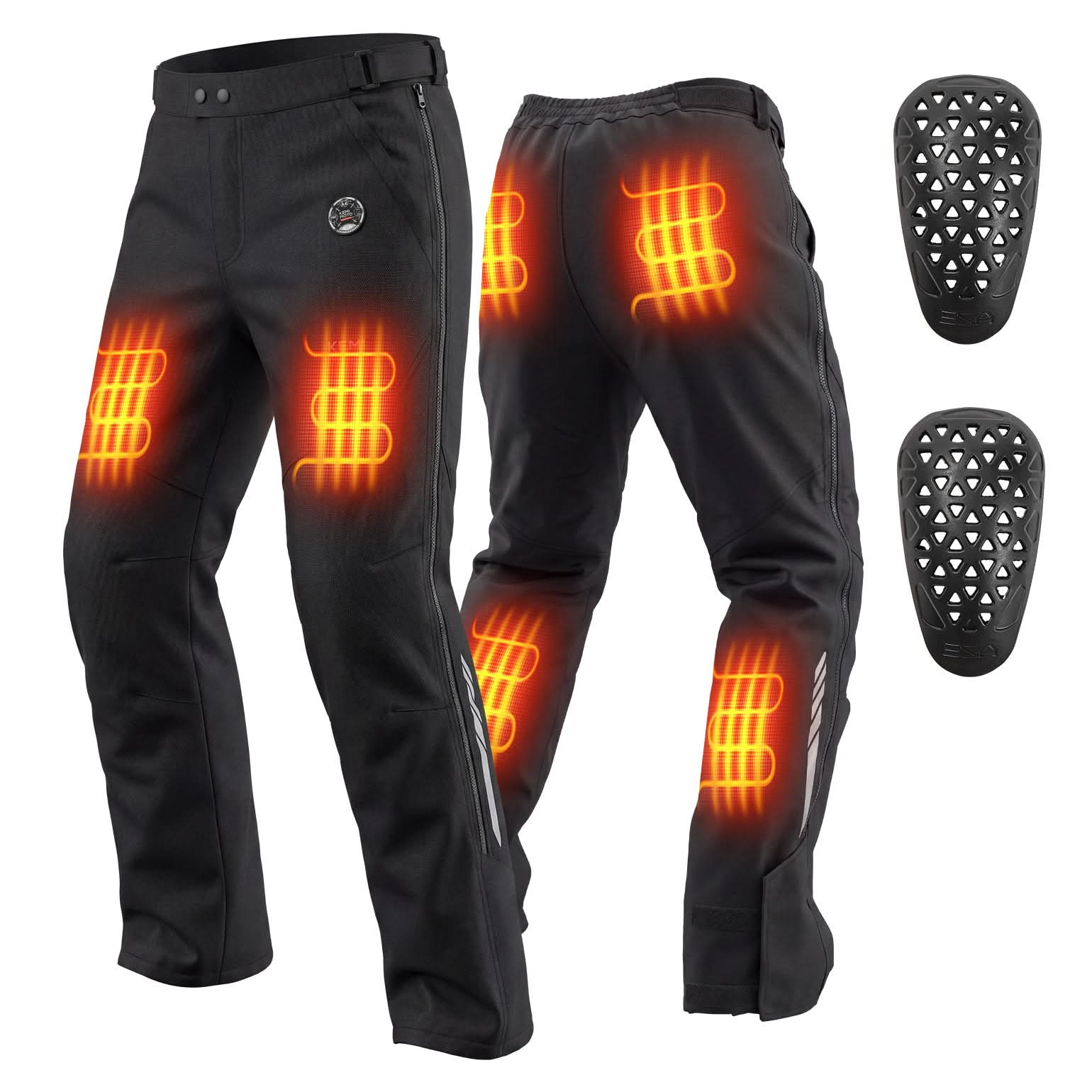 Kemimoto WarmLife® Heated Quick-Off Motorcycle Overpants - $199.99 at Kemimoto.com