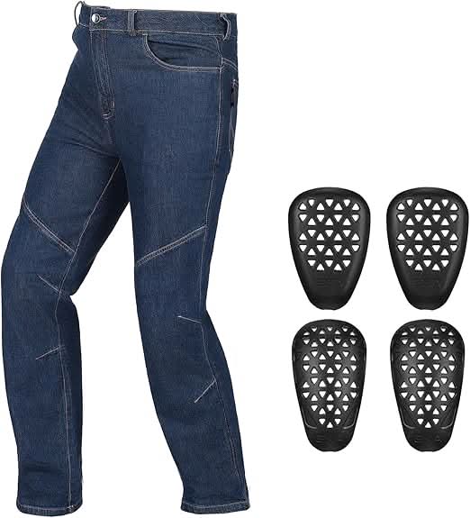 KEMIMOTO Stretch Fabric Casual Motorcycle Jeans For Motorcycle