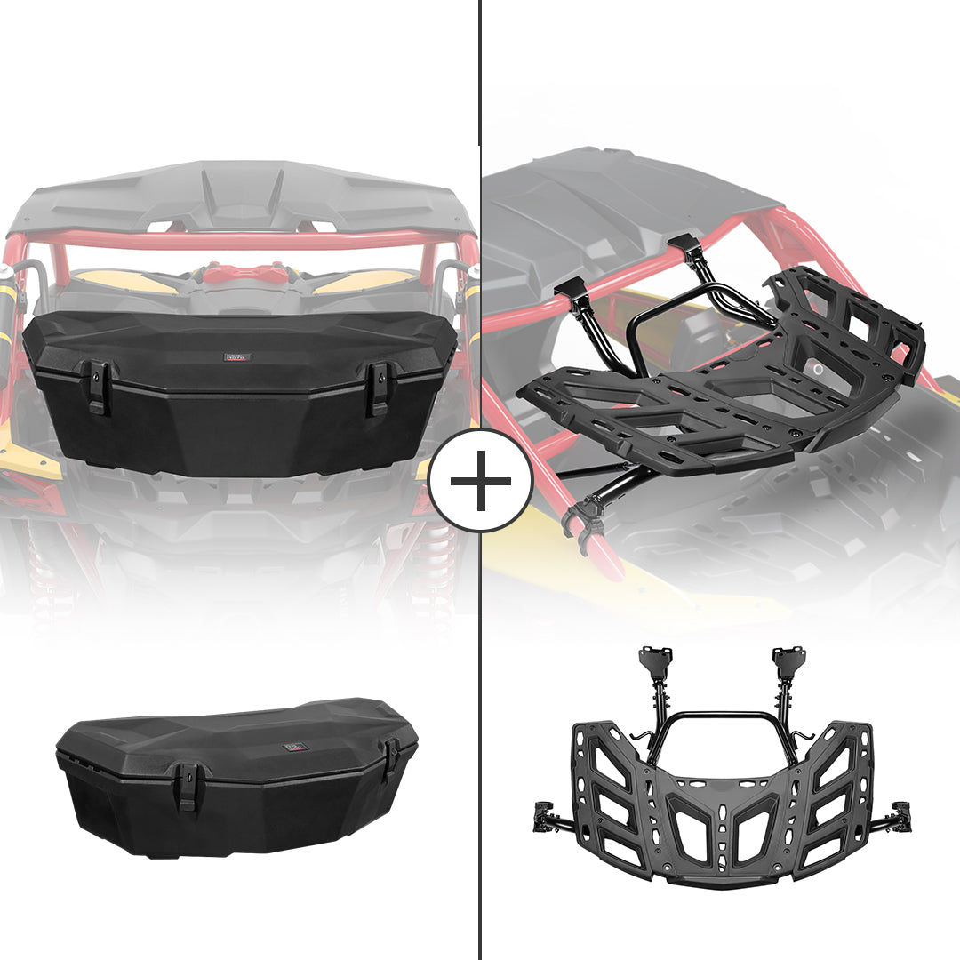 Kemimoto LinQ Pivoting Rack & Rear Storage Box for Maverick X3/MAX - $709.98 at Kemimoto.com