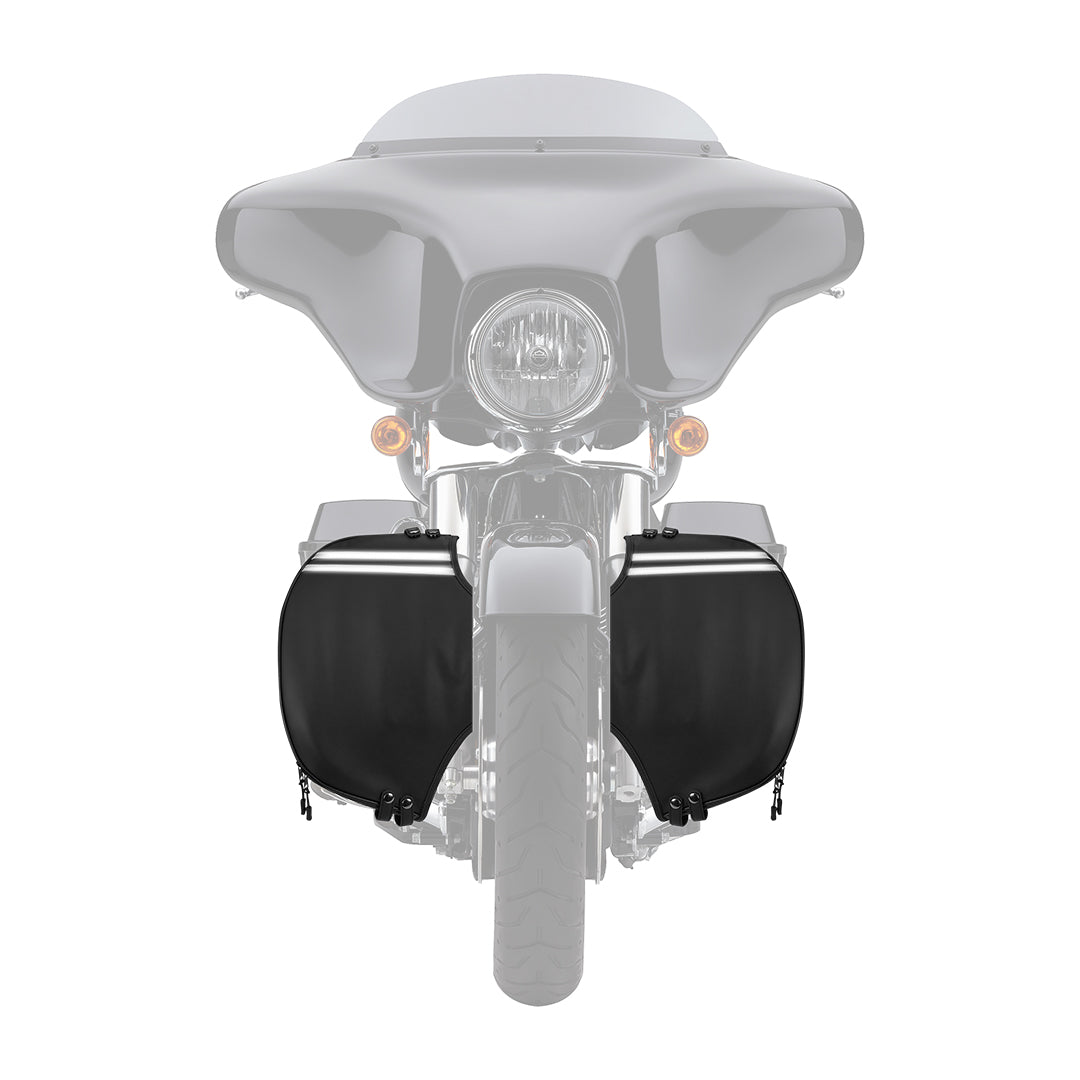 Kemimoto Motocycle Synthetic Leather Soft Lowers Chaps - $49.99 at Kemimoto.com