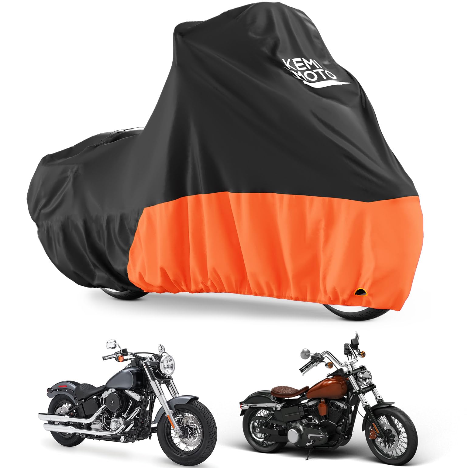 Kemimoto Motorcycle Cover for Softail Dyna Models - $64.99 at Kemimoto.com