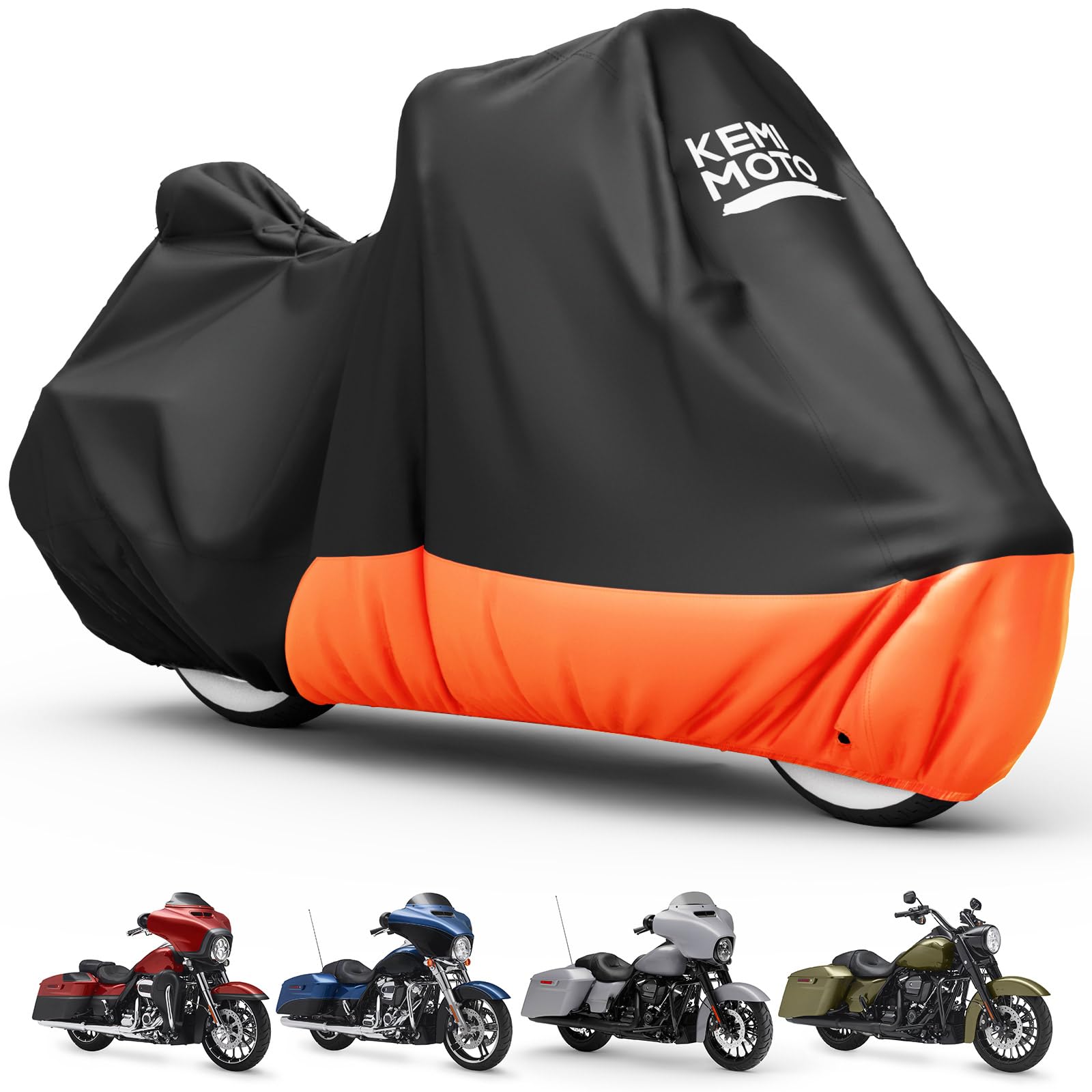 Kemimoto Motorcycle Cover for Touring Models - $60.99 at Kemimoto.com