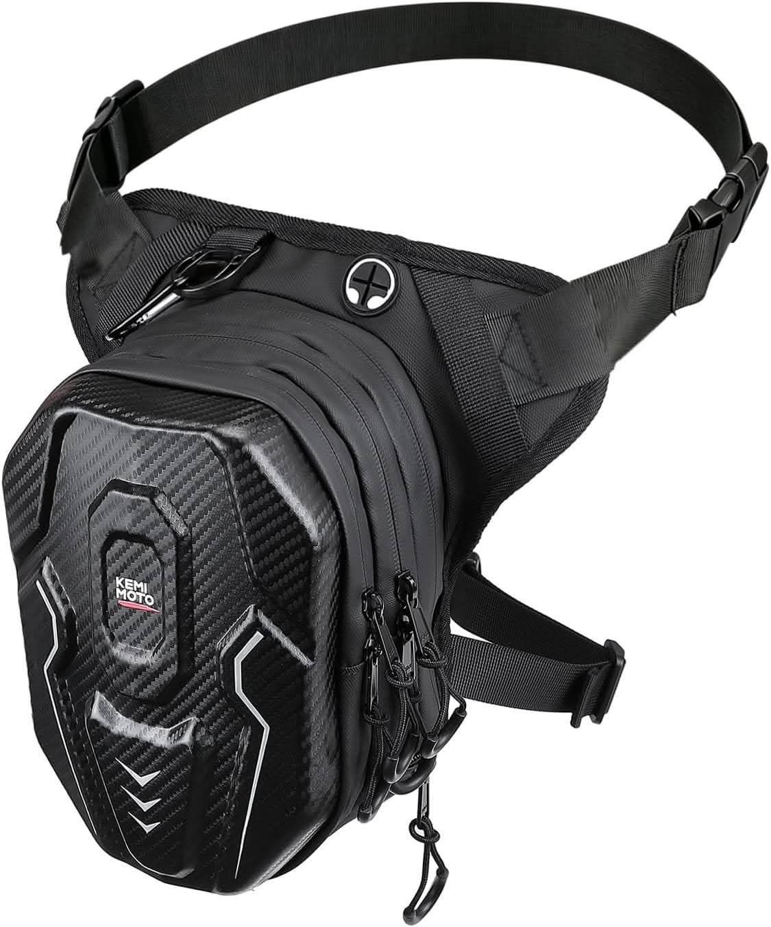Kemimoto Motorcycle EVA Hard Shell Leg Bag for Men Women - $29.99 at Kemimoto.com