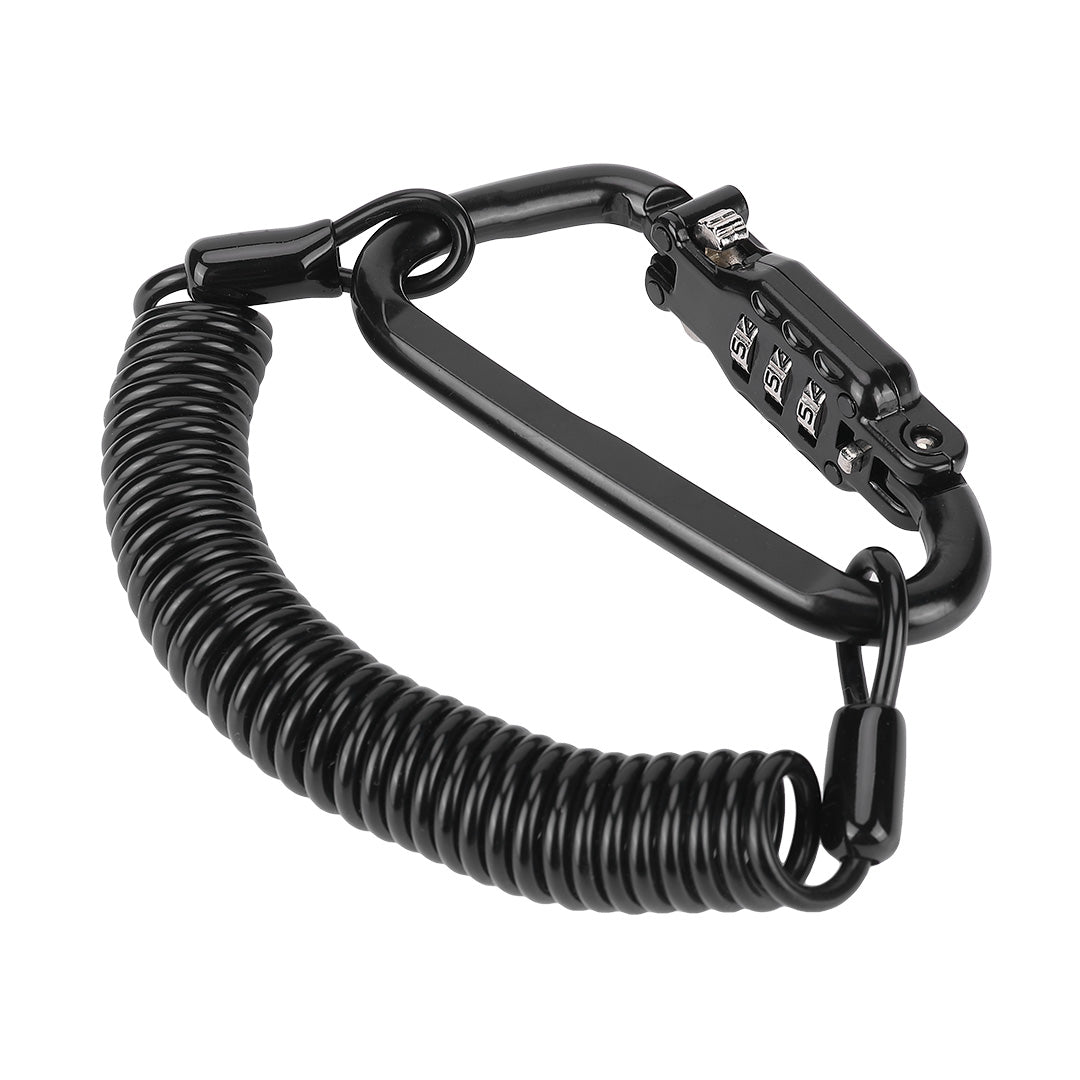 Kemimoto (Not Sold Separately) Motorcycle Helmet Lock Combination Lock with Cable - $9999.00 at Kemimoto.com