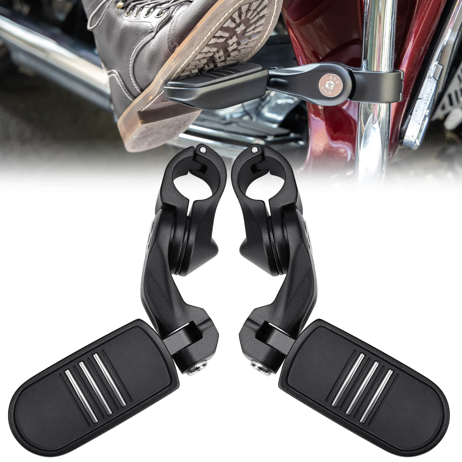 Kemimoto Motorcycle Highway Pegs Foot Rests - $89.99 at Kemimoto.com
