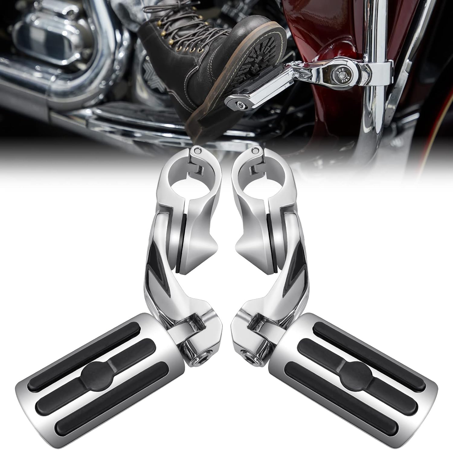 Motorcycle Highway Pegs for Road Glide Street Glide Electra Glide Road King