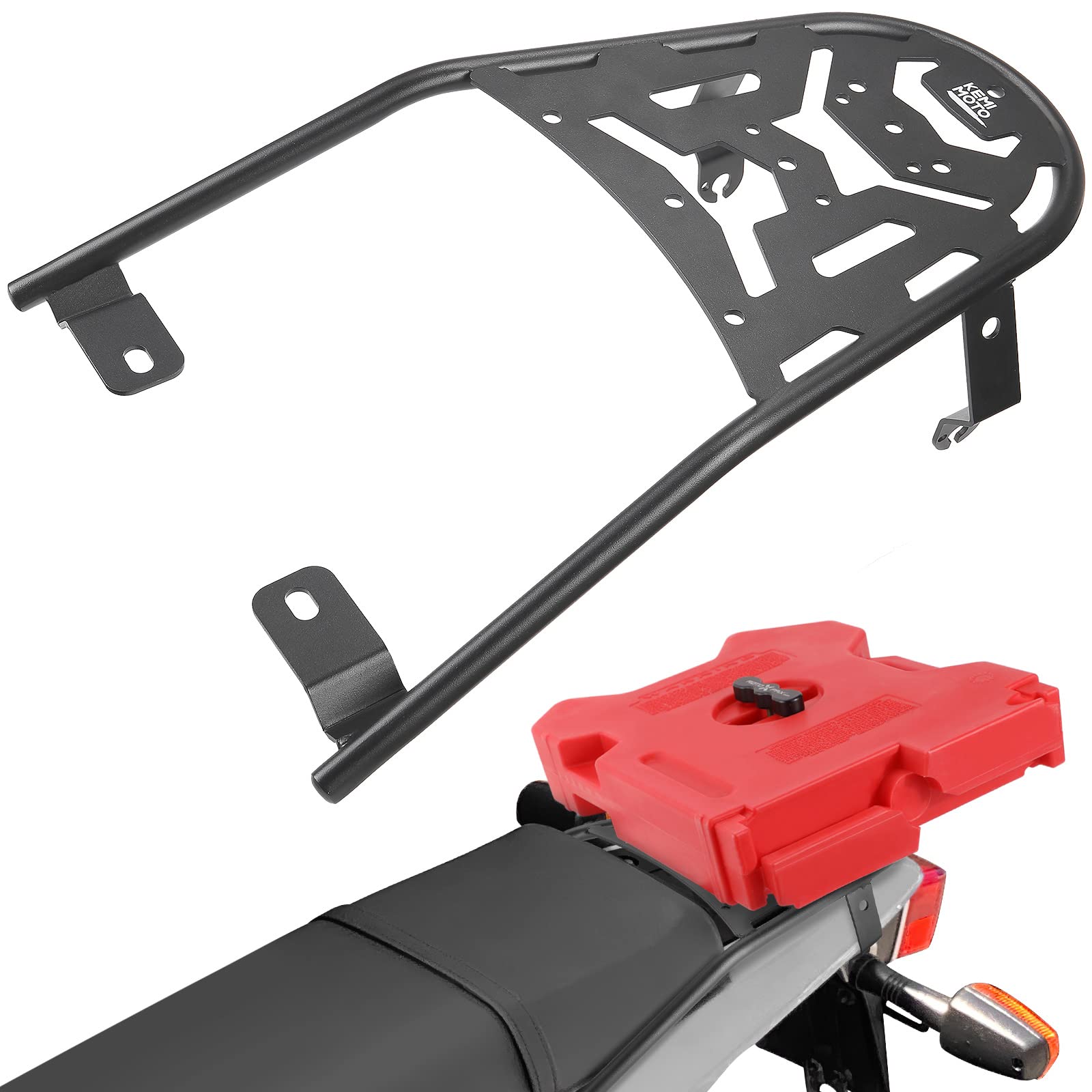 Motorcycle Rear Luggage Rack for Yamaha TW200 1987-2023