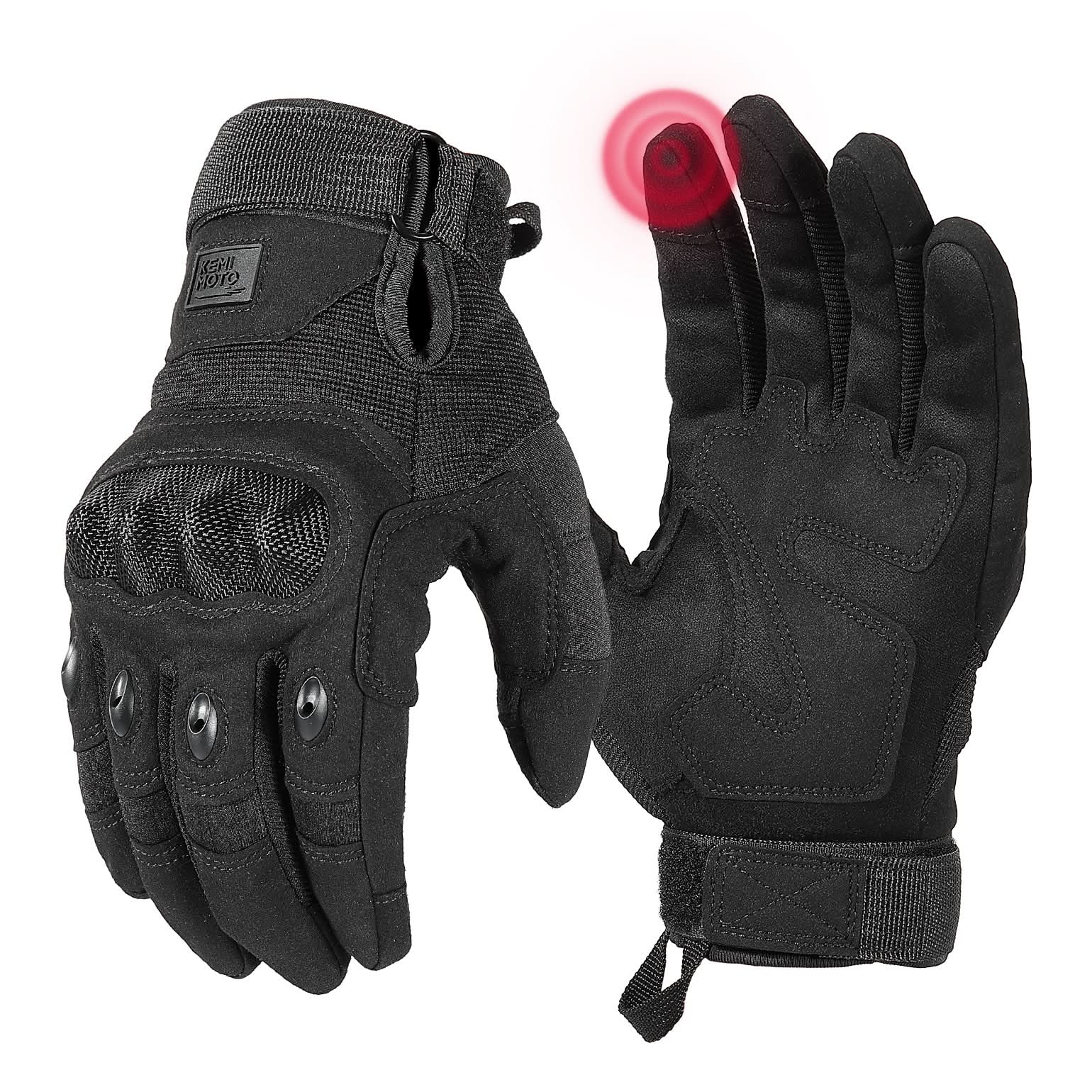 Motorcycle Tactical Gloves with Touchscreen Hard Shell