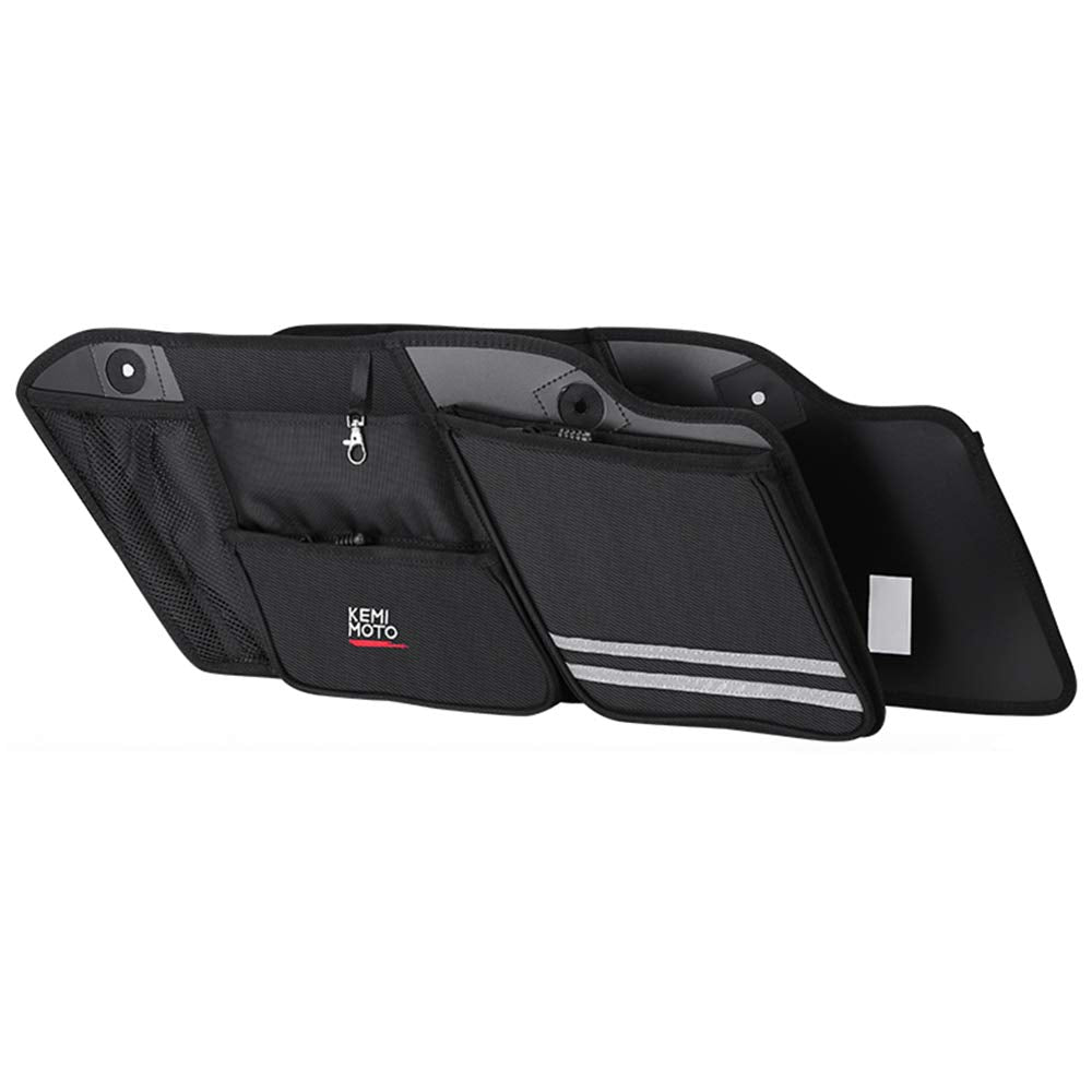Kemimoto Motorcycle Touring Saddle Bags Organizers (2 Pack) - $39.99 at Kemimoto.com