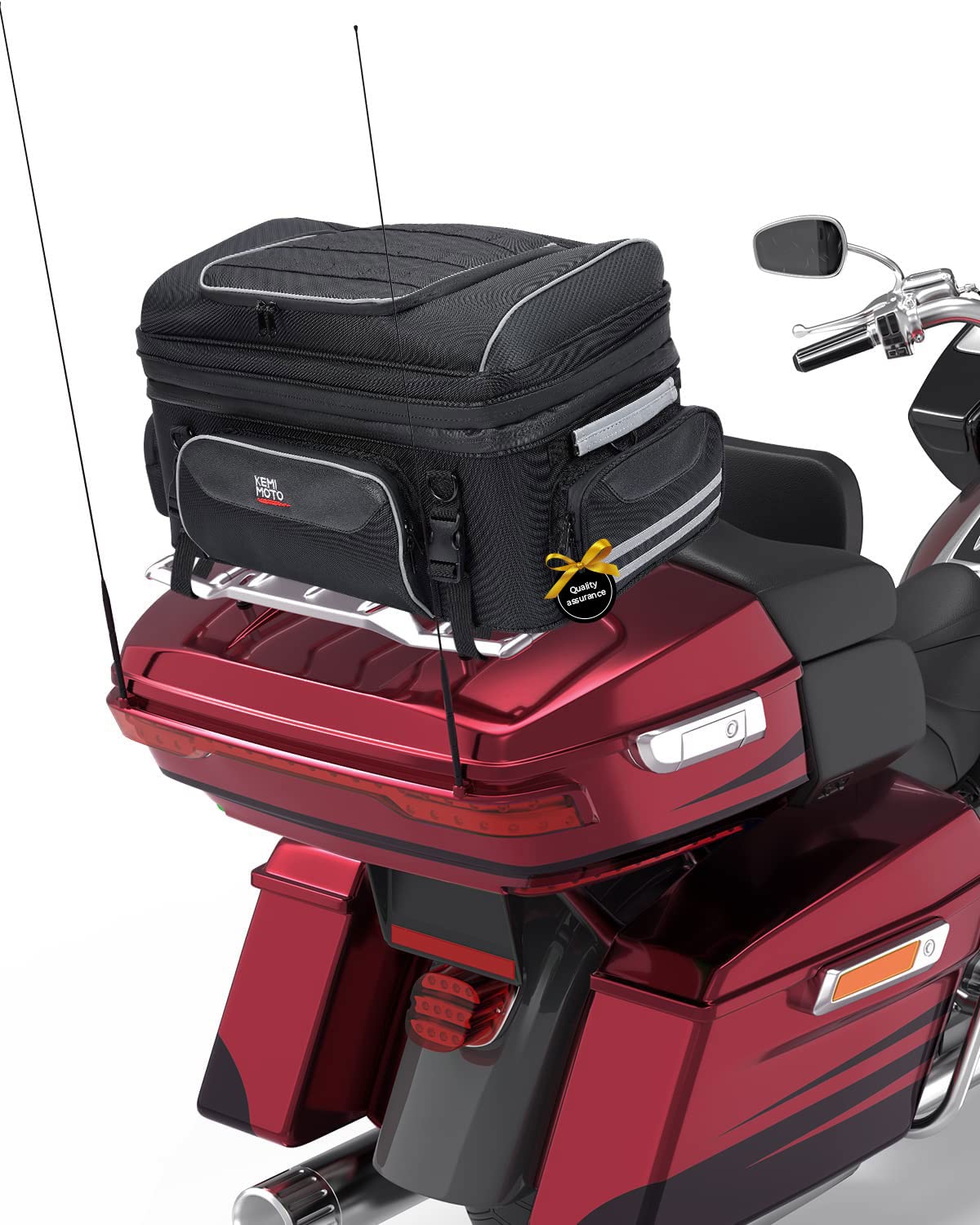 Kemimoto Motorcycle Luggage Tour-Pack Tail Duffle Bag for Road King Street Glide Road Glide - $169.99 at Kemimoto.com