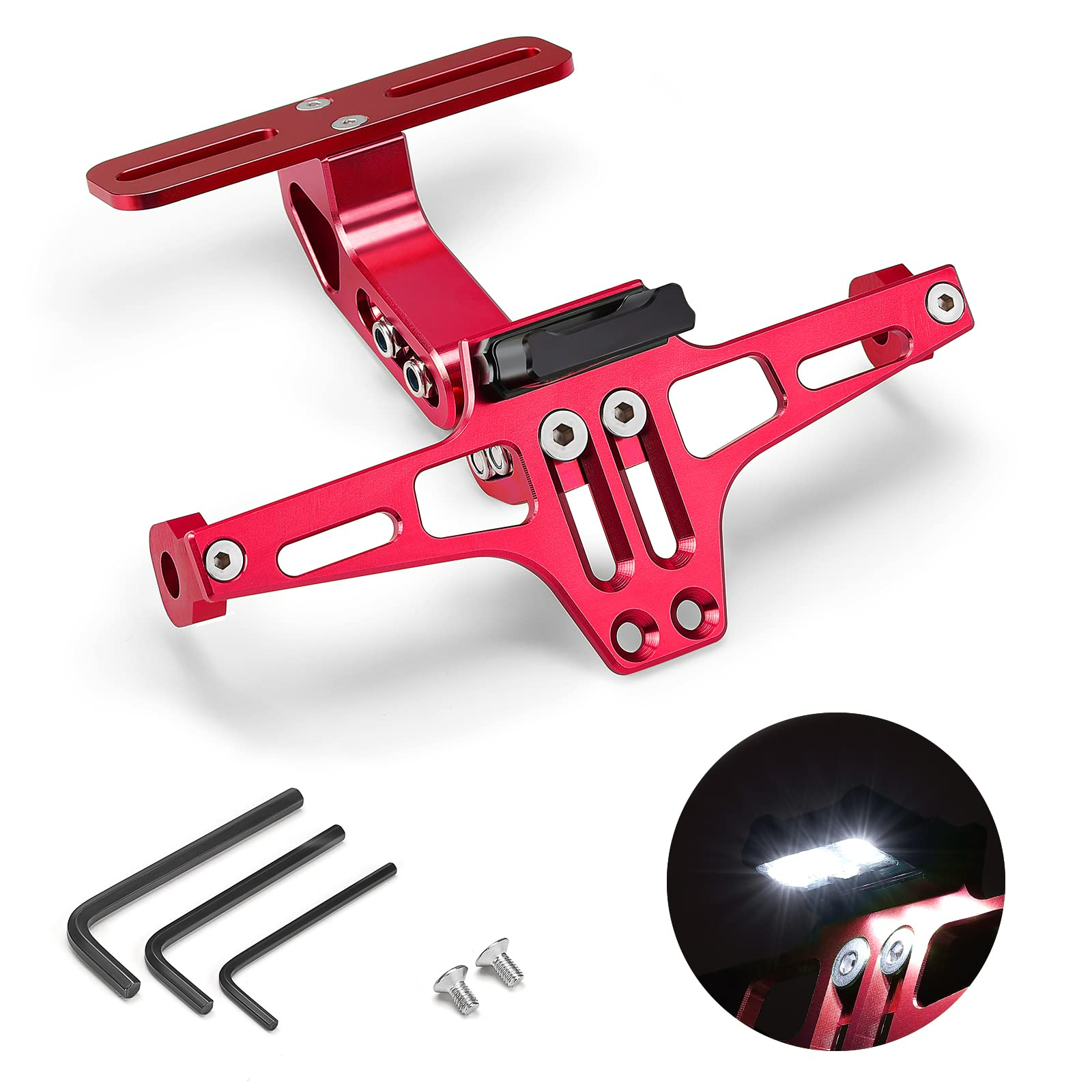 Motorcycle License Plate Bracket Fender Eliminator Kit