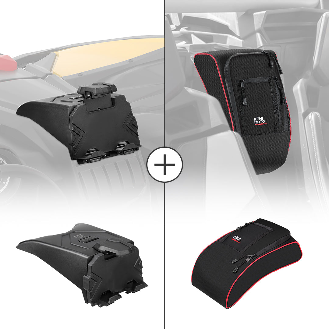 KEMIMOTO Tablet Holder & Console Storage Bag for Can-Am Maverick X3 - $104.99 at Kemimoto.com