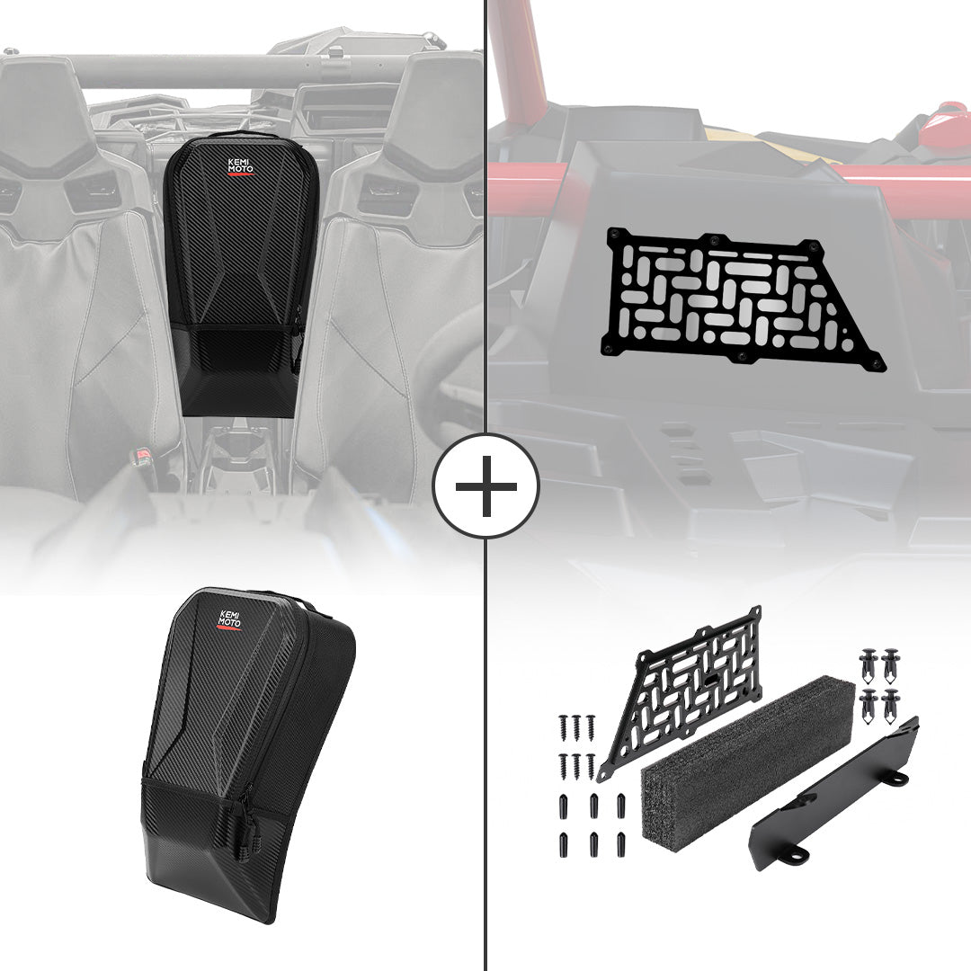KEMIMOTO Noise Reduction Kit & Center Storage Bag For Can-Am Maverick X3/MAX - $124.98 at Kemimoto.com
