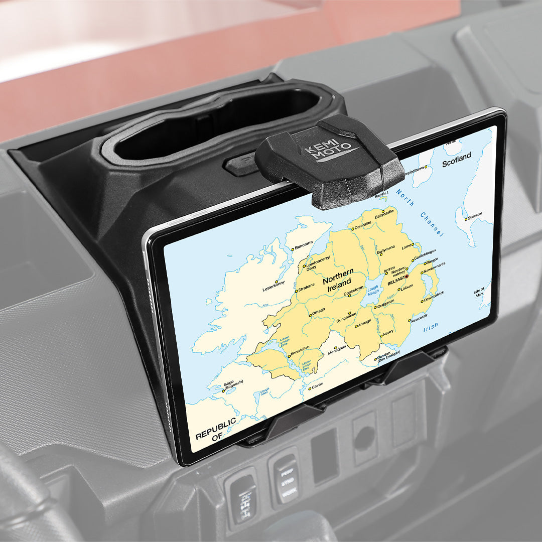 Tablet Holder Electric Device GPS Mount for Polaris Ranger XP 1000/crew