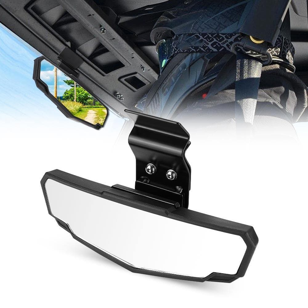 KEMIMOTO UTV Rear View Mirror for Polaris Ranger/ Can-Am Defender - $39.99 at Kemimoto.com