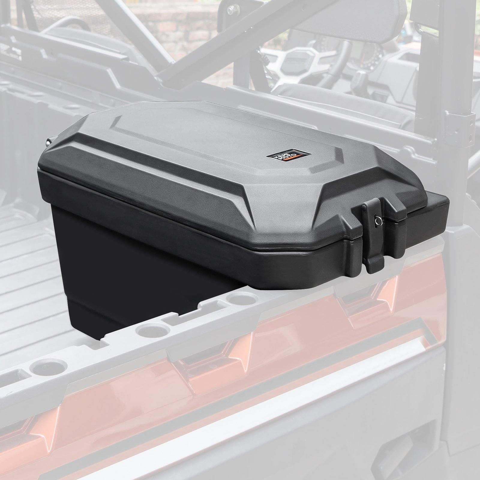 KEMIMOTO 45L Waterproof Bed Cargo Box (Passenger Side) for Polaris Ranger - $214.99 at Kemimoto.com