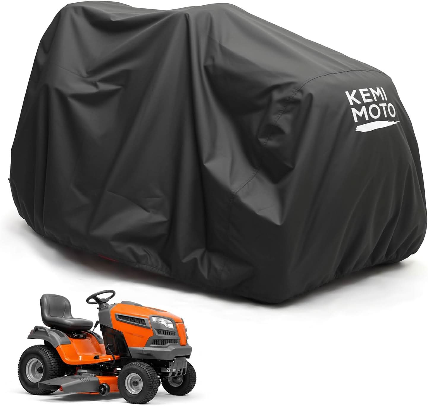 Kemimoto Riding Lawn Mower Cover For John Deere/Husqvarna/Cub Cadet/Toro - $29.99 at Kemimoto.com