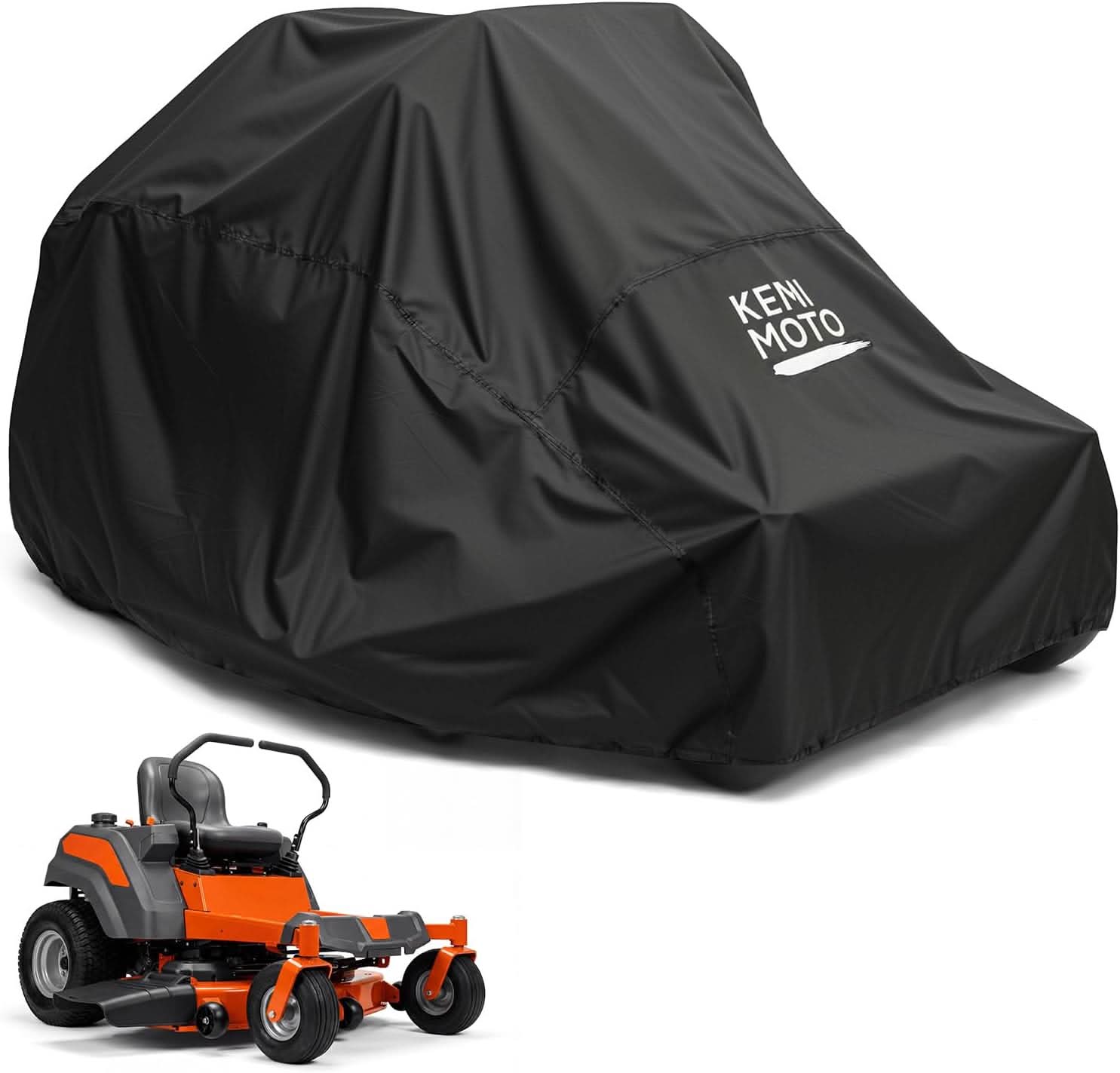 Kemimoto Zero Turn Lawn Mower Cover 210D Waterproof For John Deere|Husqvarna|Toro Kubota - $32.99 at Kemimoto.com