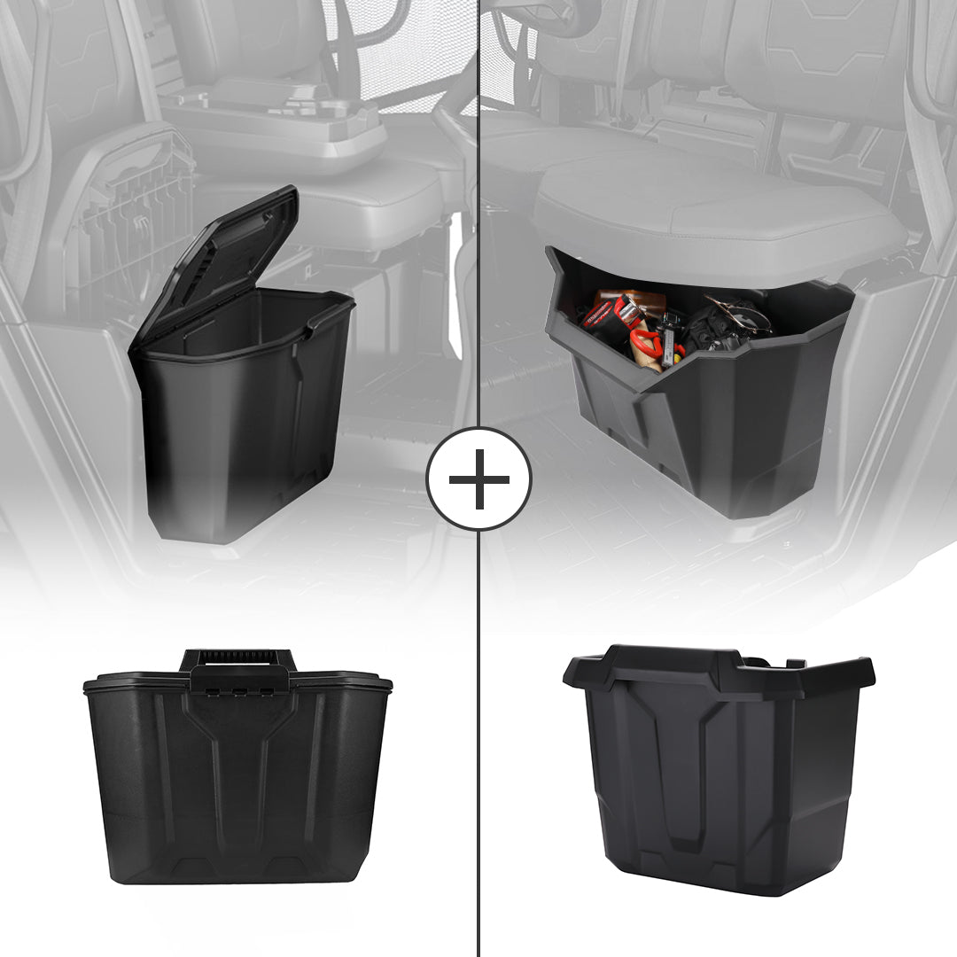Kemimoto Removable Storage Box & Center Underseat Storage Box for Can Am Defender - $159.98 at Kemimoto.com
