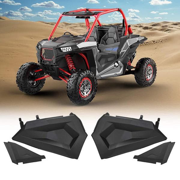 Kemimoto Lower Half Door Inserts Panels For Polaris RZR 60" Models (2 DOORS) - $105.99 at Kemimoto.com