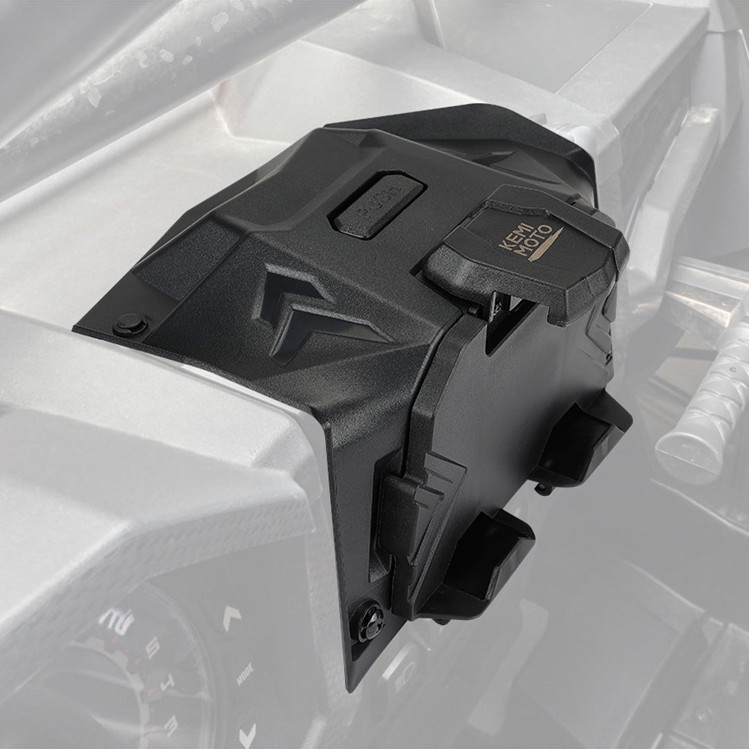 Kemimoto Electric Device GPS Mount Storage Box for Polaris RZR XP 1000/ XP Turbo - $55.98 at Kemimoto.com