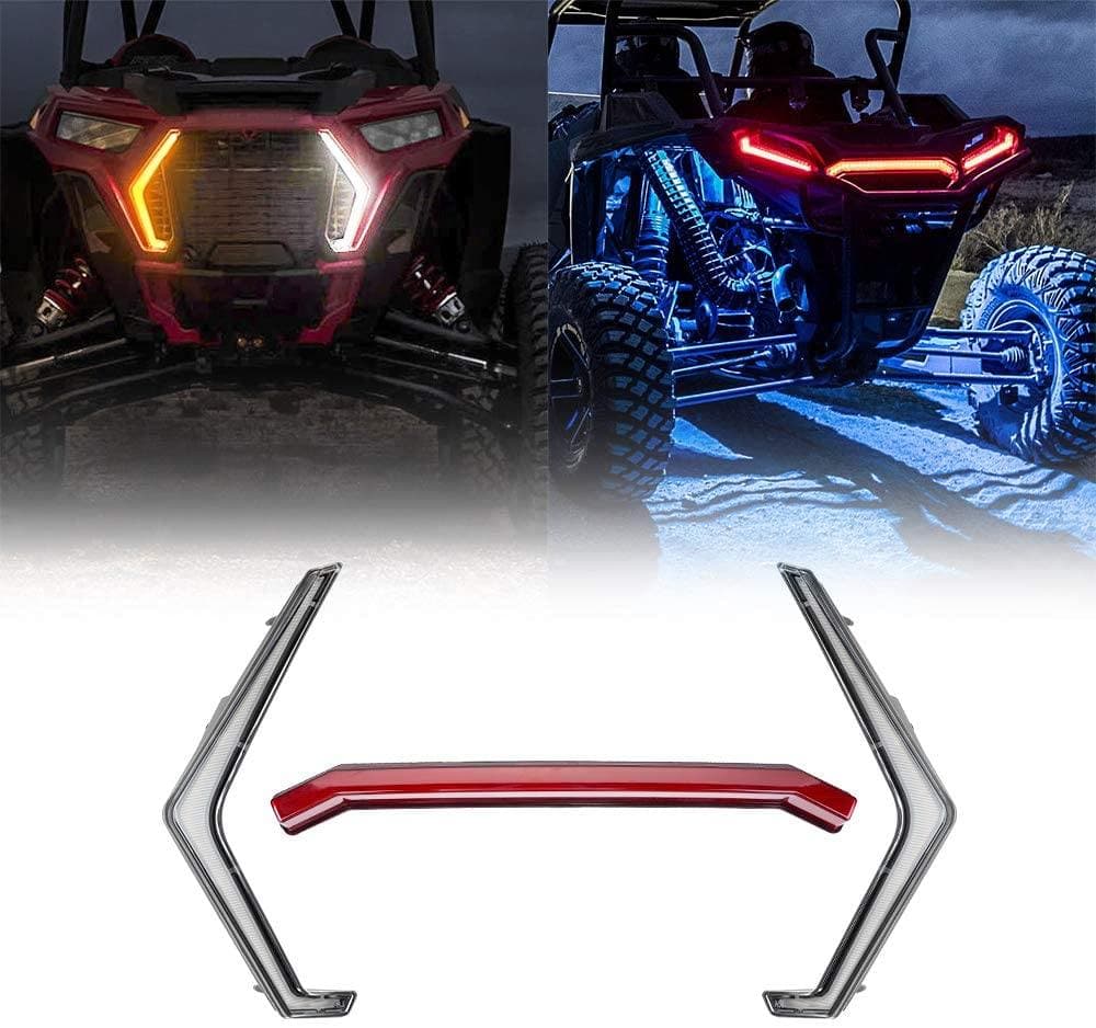 IP67 Front LED Street Legal Light Kits for Polaris RZR 2019-2023