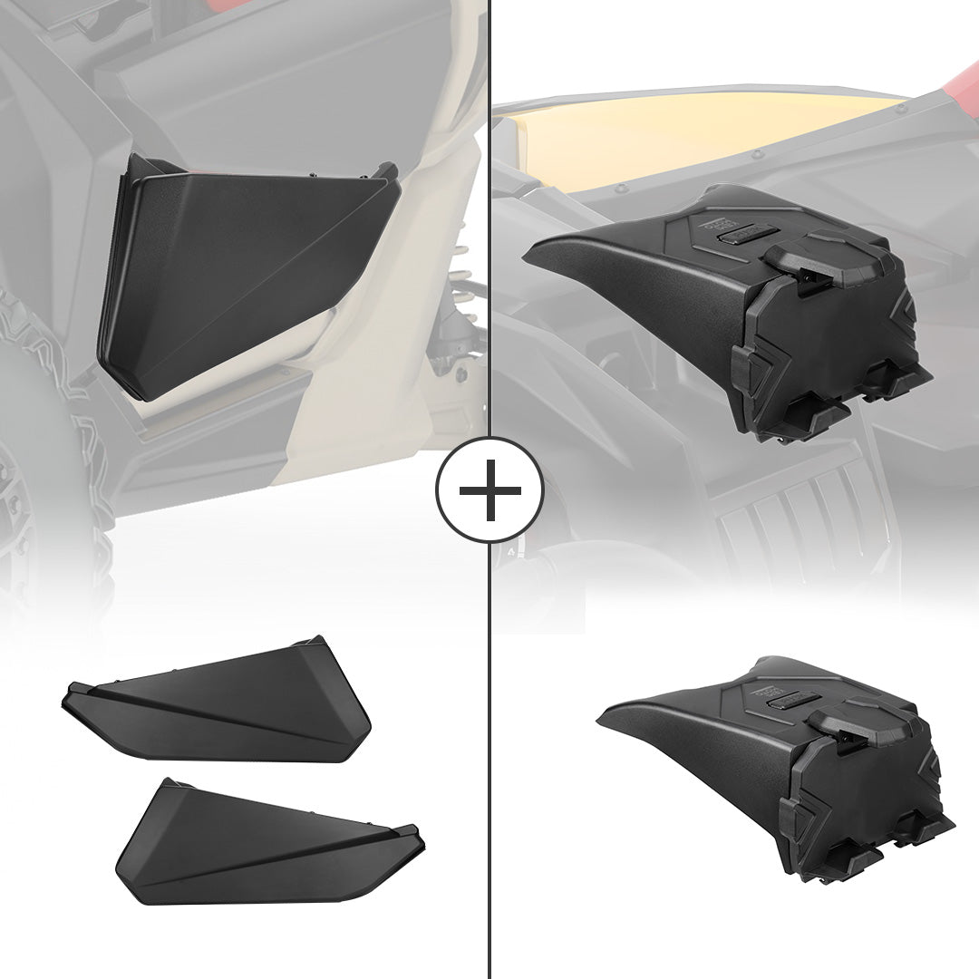 KEMIMOTO Tablet Holder & Front Lower Door Inserts Fit Can-Am Maverick X3 - $189.98 at Kemimoto.com