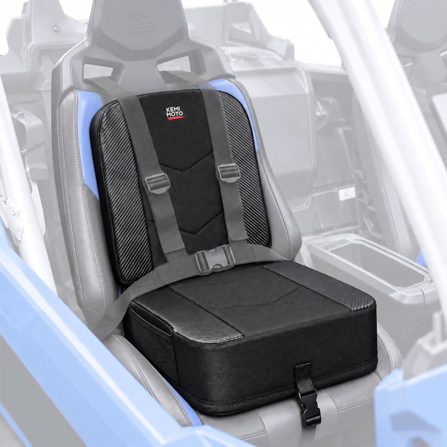 Kemimoto Universal 5-Inch UTV Booster Seat Cushion for Shorter Riders - $109.99 at Kemimoto.com