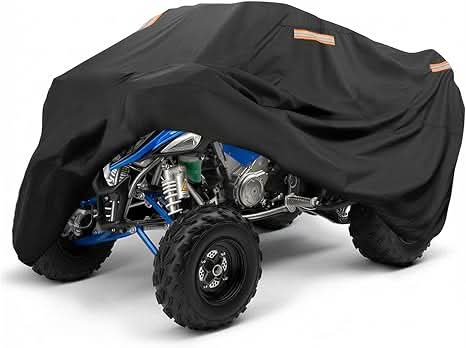 Kemimoto Universal ATV Cover Waterproof for Raptor 700, YFZ 450R, Can-Am, Kawasaki, CFMOTO - $29.99 at Kemimoto.com