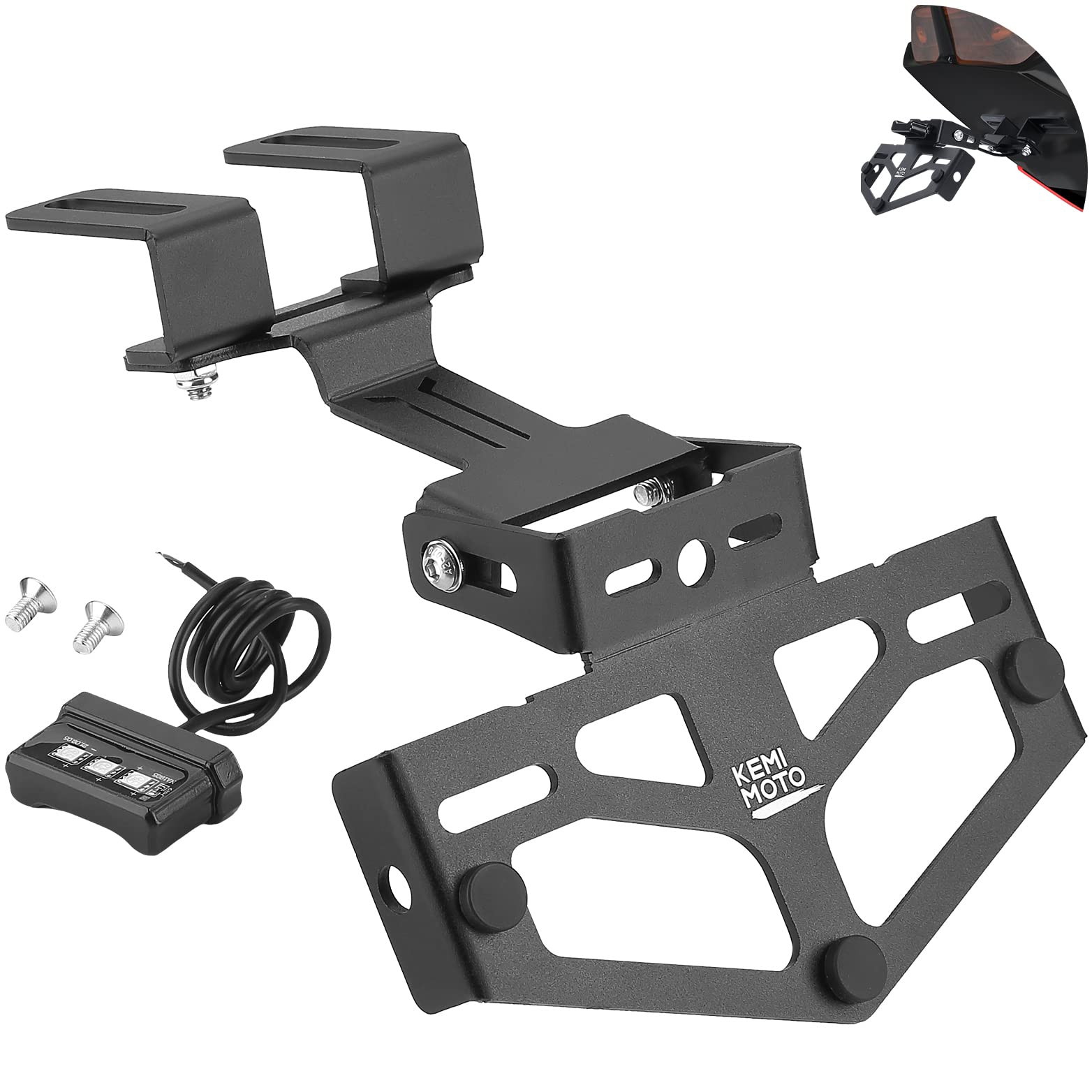 Universal Motorcycle License Plate Bracket