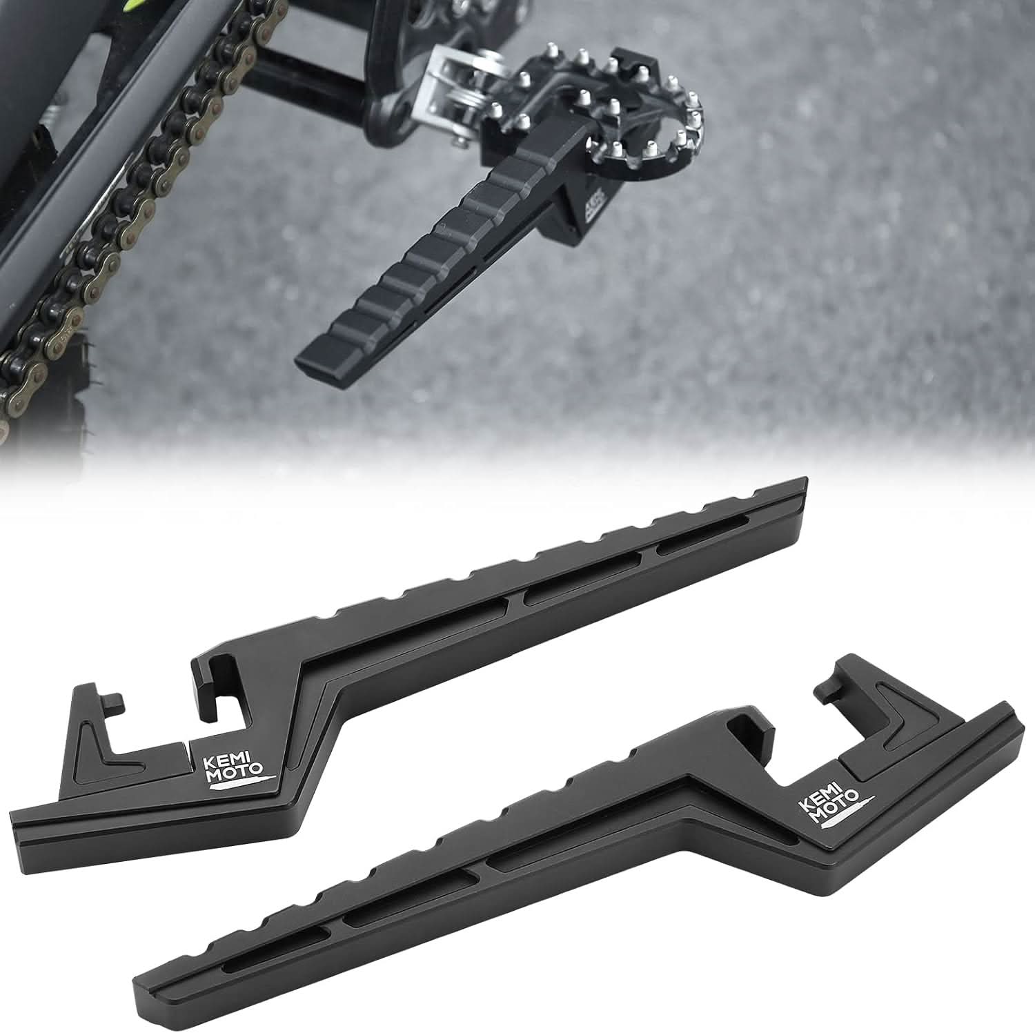 Universal Passenger Footpegs for Enduros and Surron Segway X160|X260