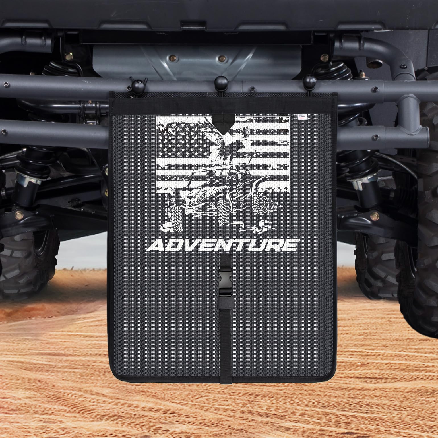 Universal Trash Sack Mesh Trash Bag for UTV Golf