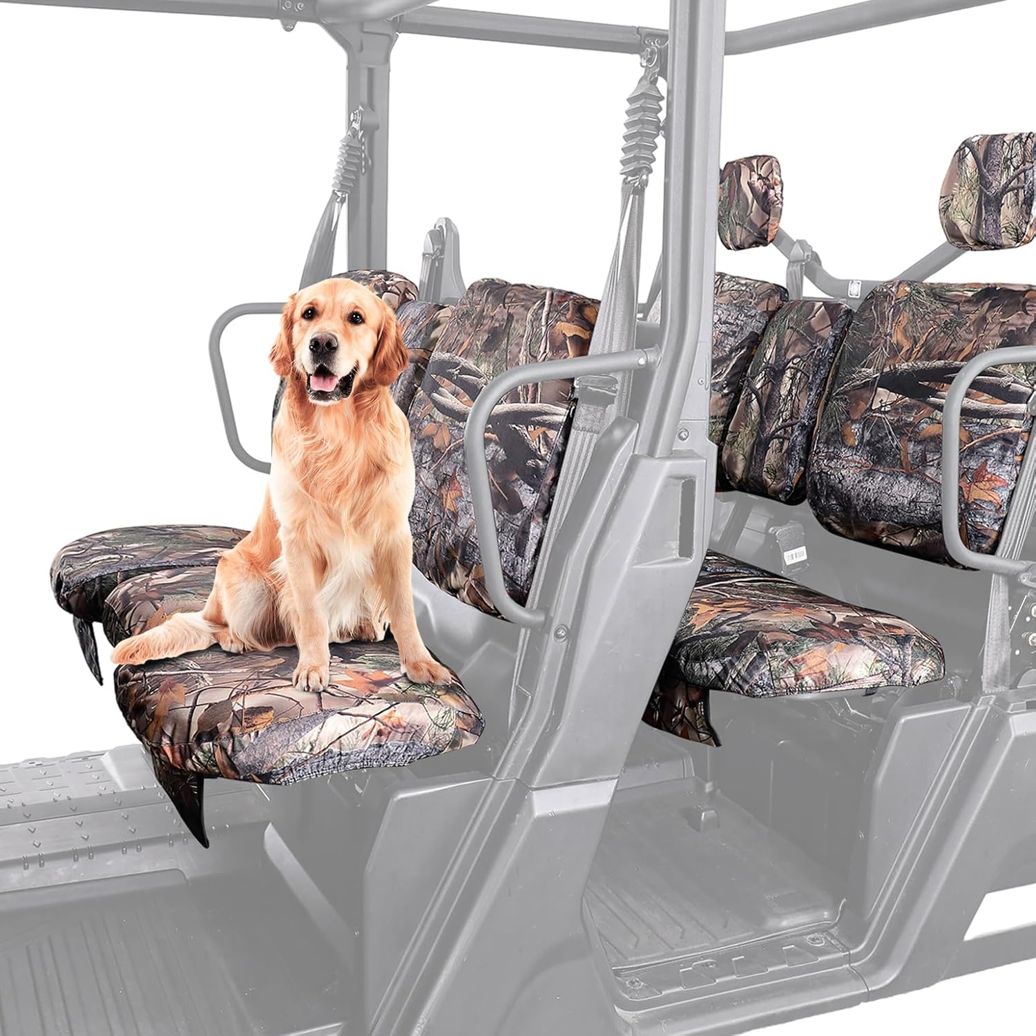Kemimoto Waterproof Camo Seat Cover for Can-Am Defender MAX HD10|9|8|7 - $130.99 at Kemimoto.com