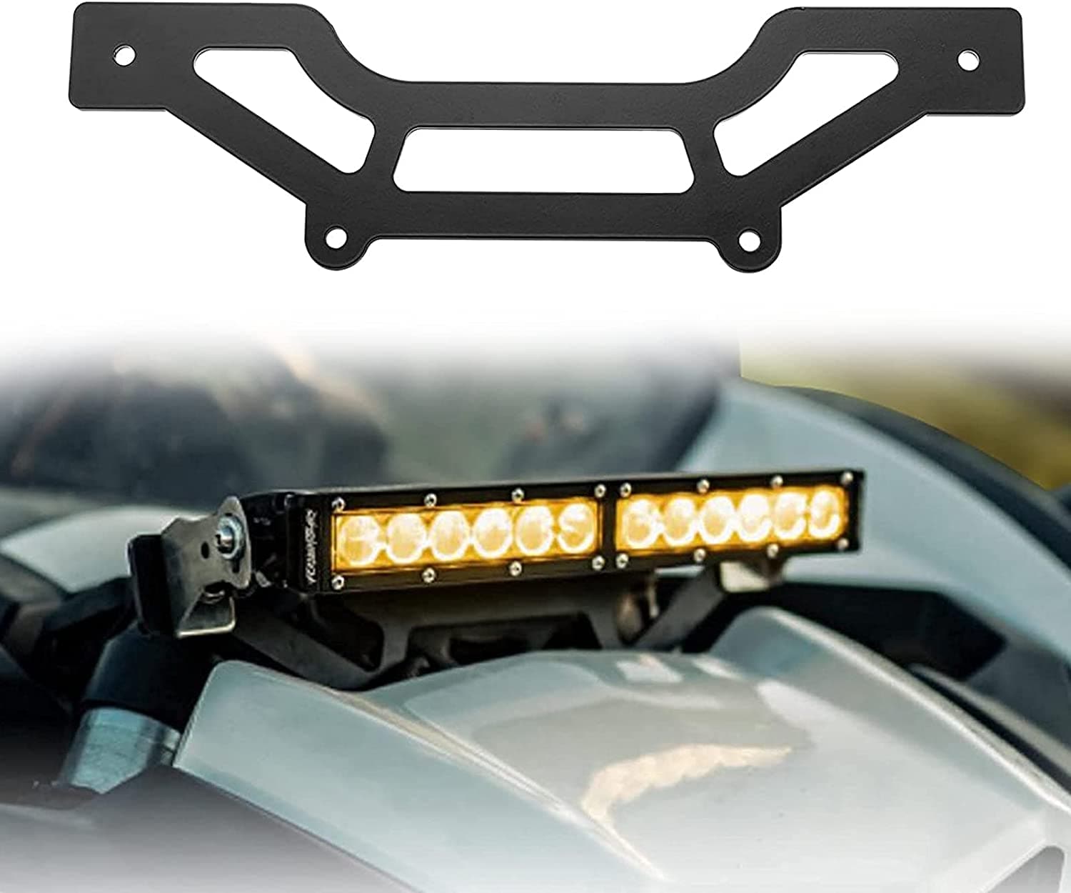 KEMIMOTO Shock Tower Light Bar Mount for Can-Am Maverick X3 - $25.99 at Kemimoto.com