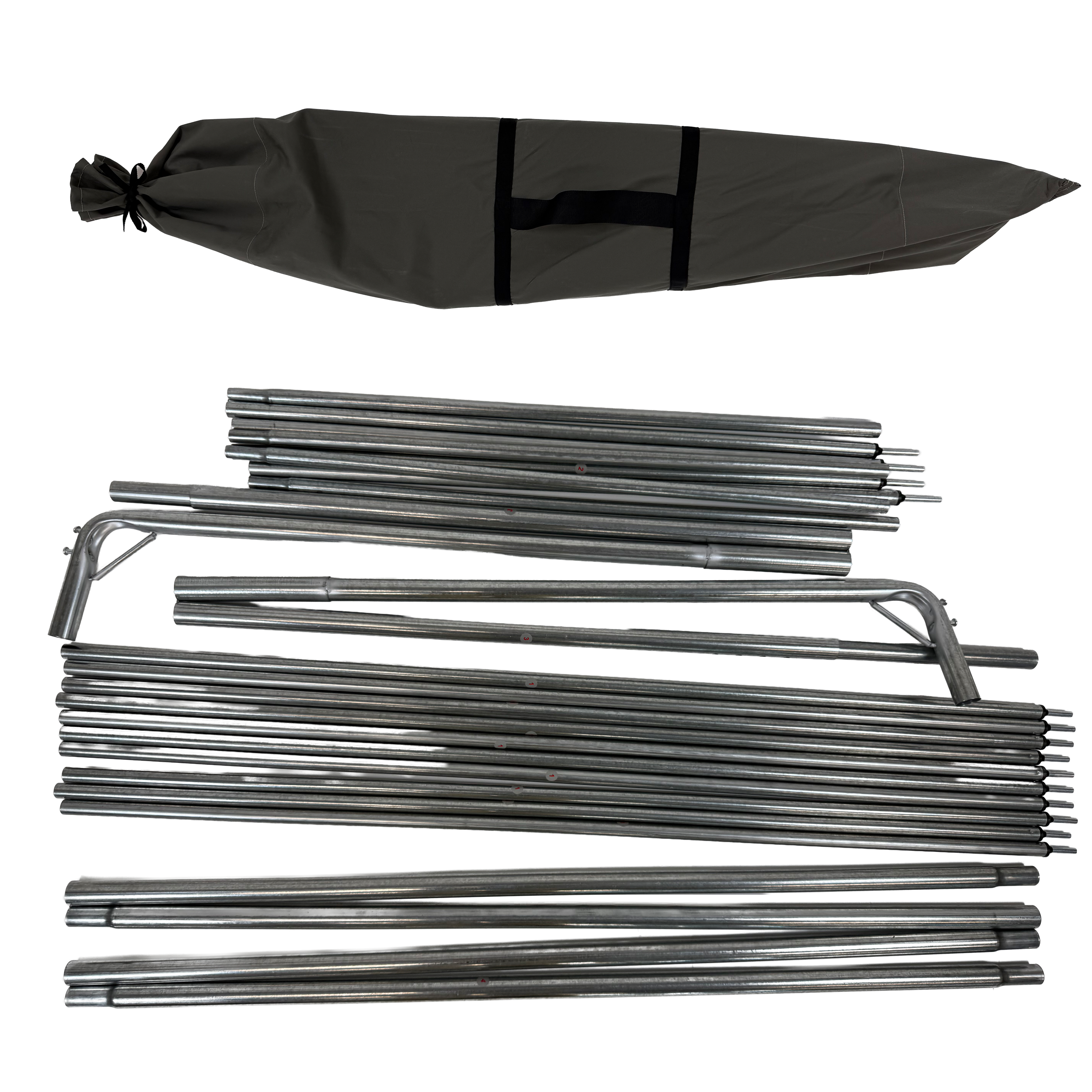 Kodiak Canvas Tent Poles Complete Set for 12x16 Cabin Lodge - $312.50 at Kodiak Canvas 