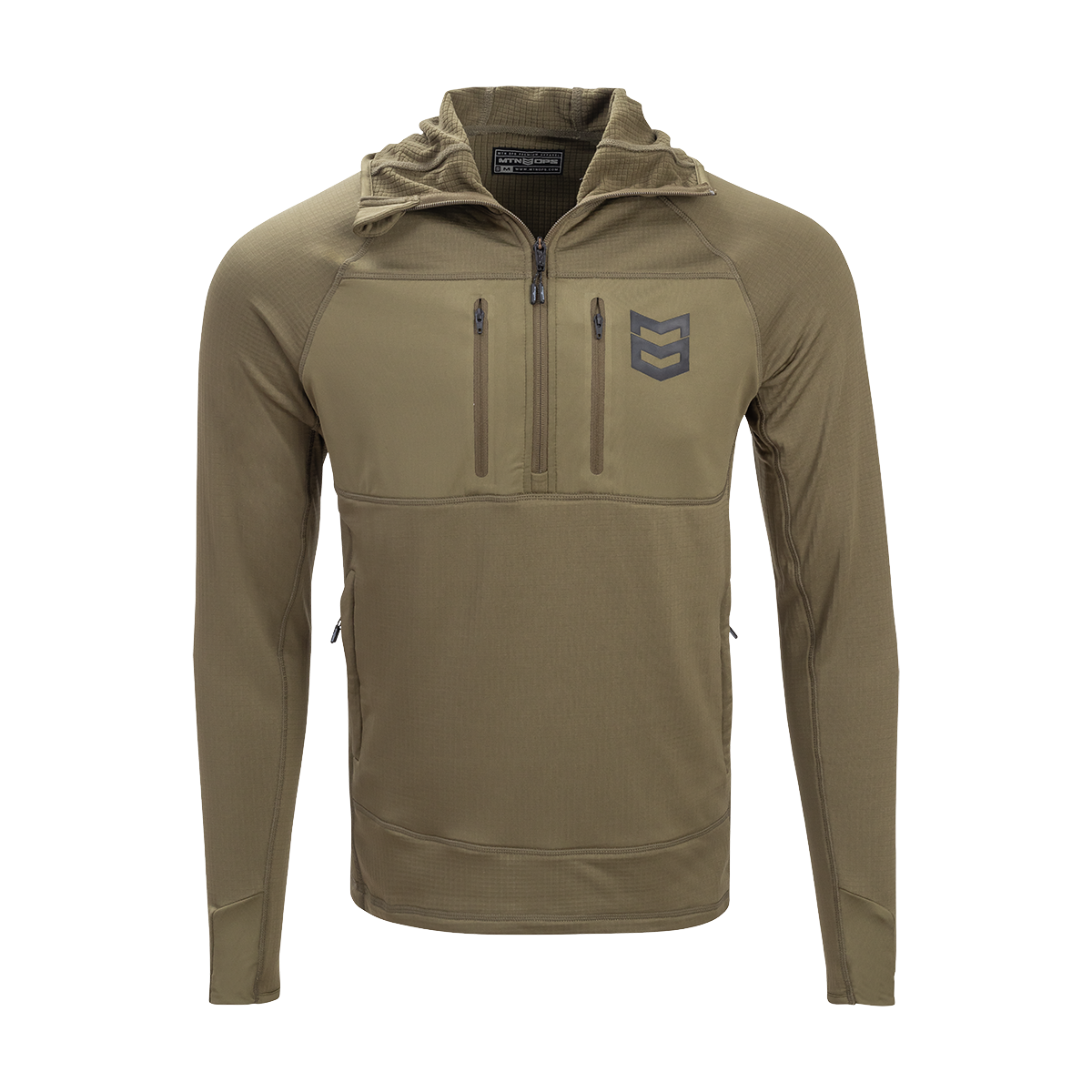 GEO GRID FLEECE 205gsm HOODIE
