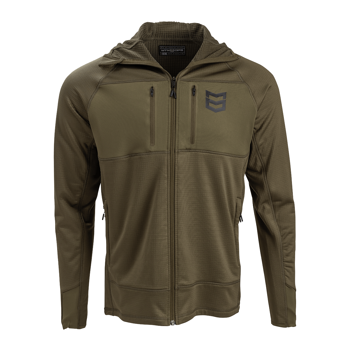 GEO GRID FLEECE 350gsm HOODIE