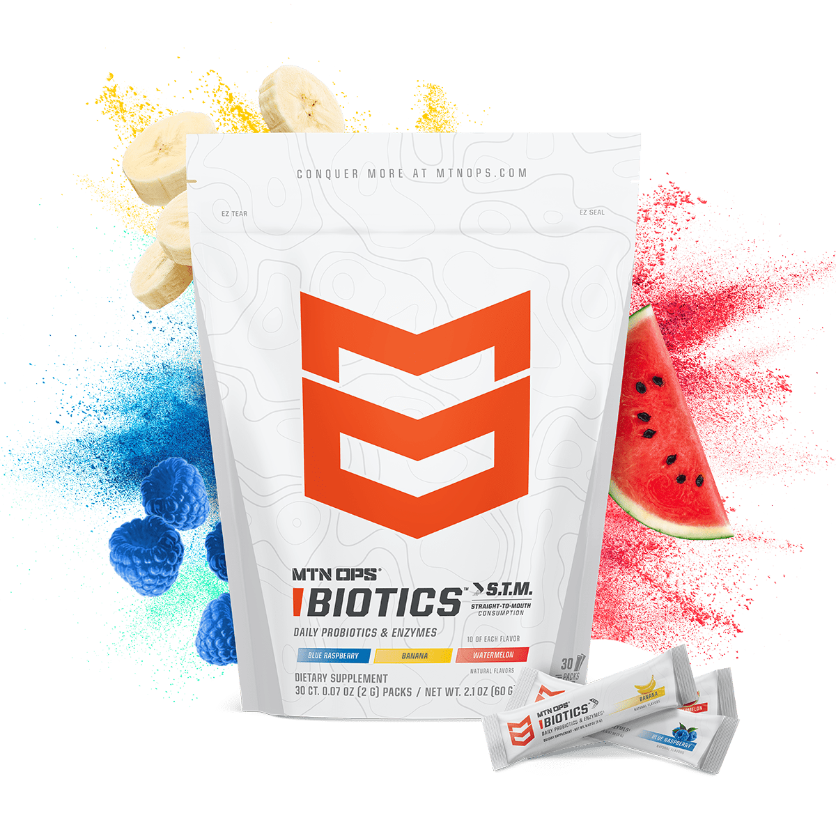 MTN OPS BIOTICS STM STICK PACKS - $20.99 at MTN Ops