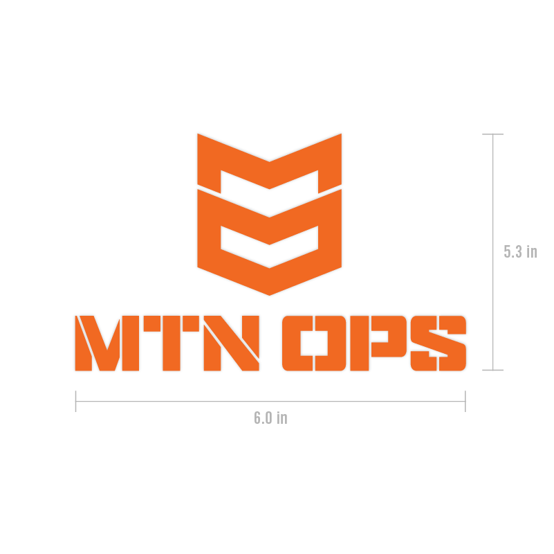 MTN OPS VINYL DECAL
