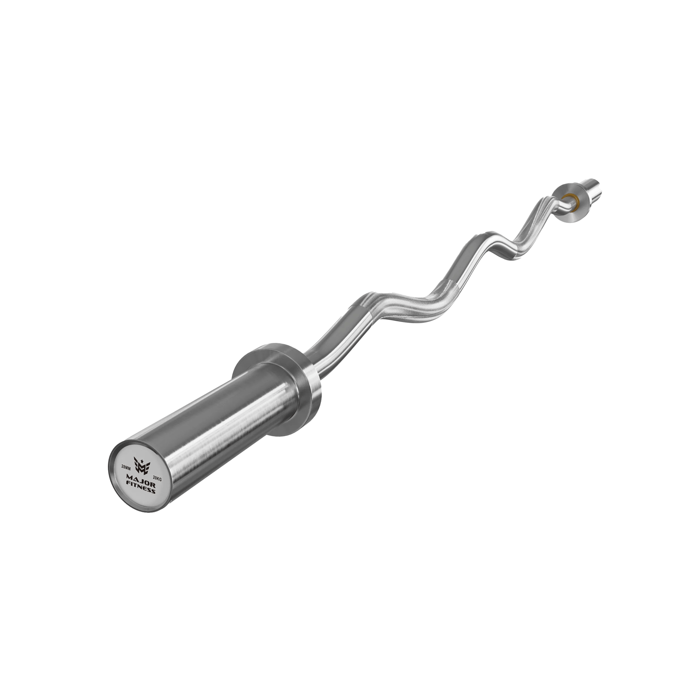 Major Fitness Major Fitness 4ft Olympic EZ Curl Barbell - $119.99 at Major Fitness