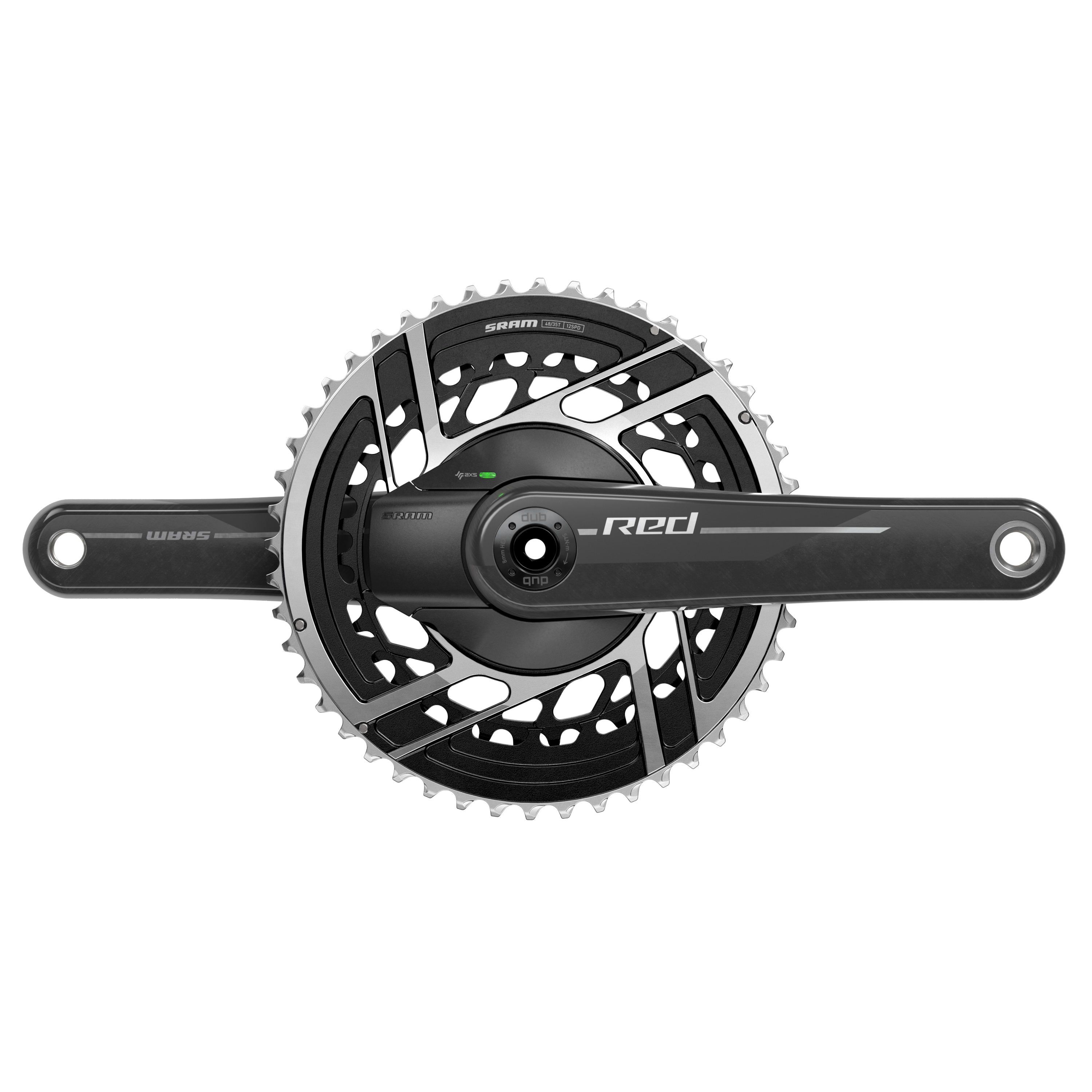 SRAM Red E1 2x Power Meter Crankset - $1320.00 at Mike's Bikes