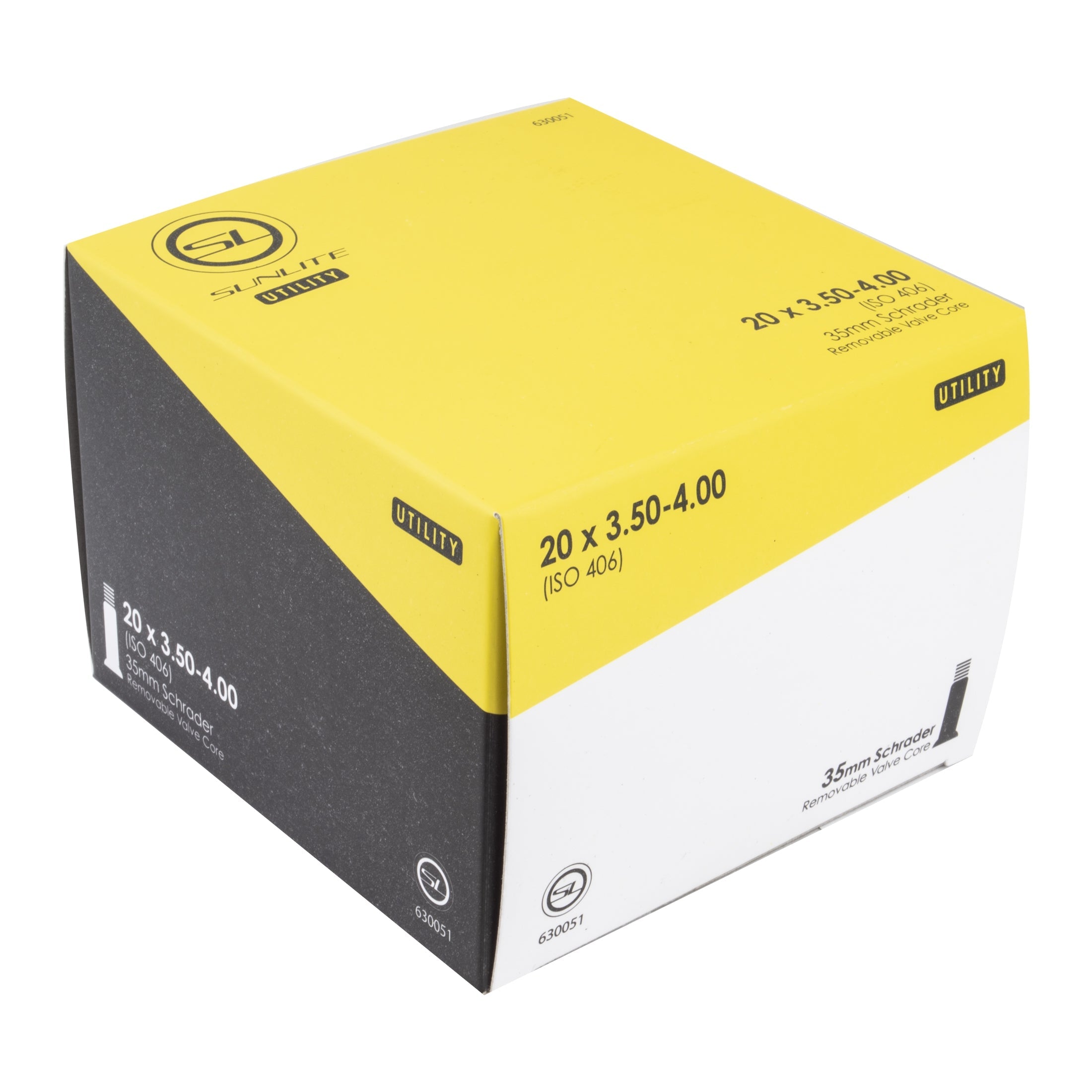Utili-T Schrader Tube (20x3.5-4)