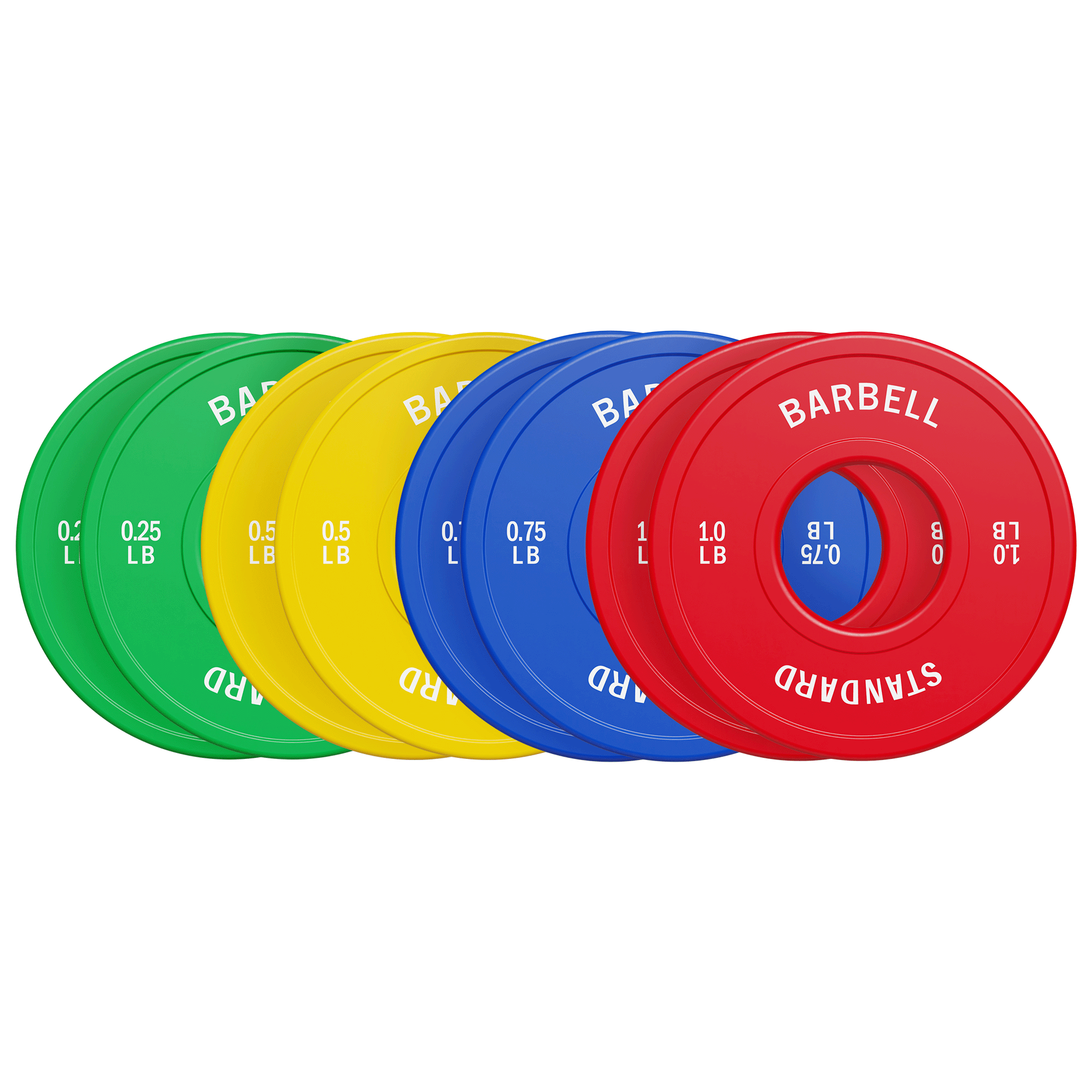Fractional Plate Set - 5 lbs