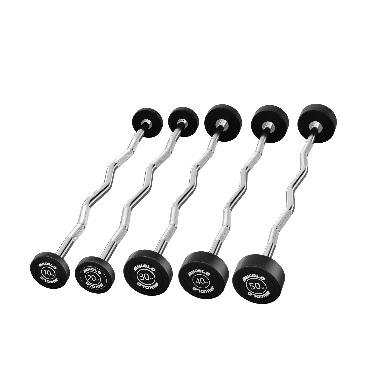 Fixed Weight EZ Curl Barbell