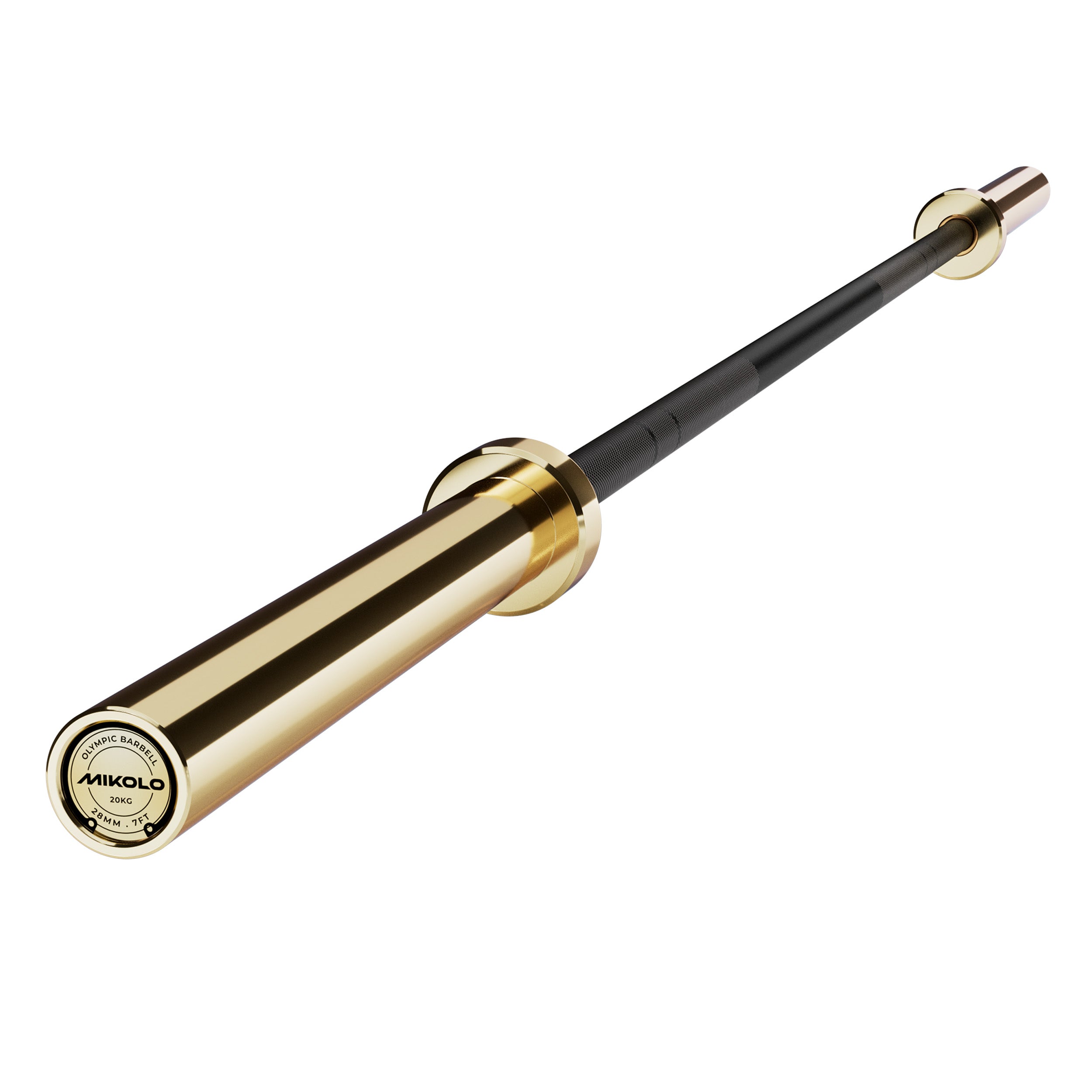Mikologym Gold 7 ft Barbell - 20 kg - $199.99 at Mikolo