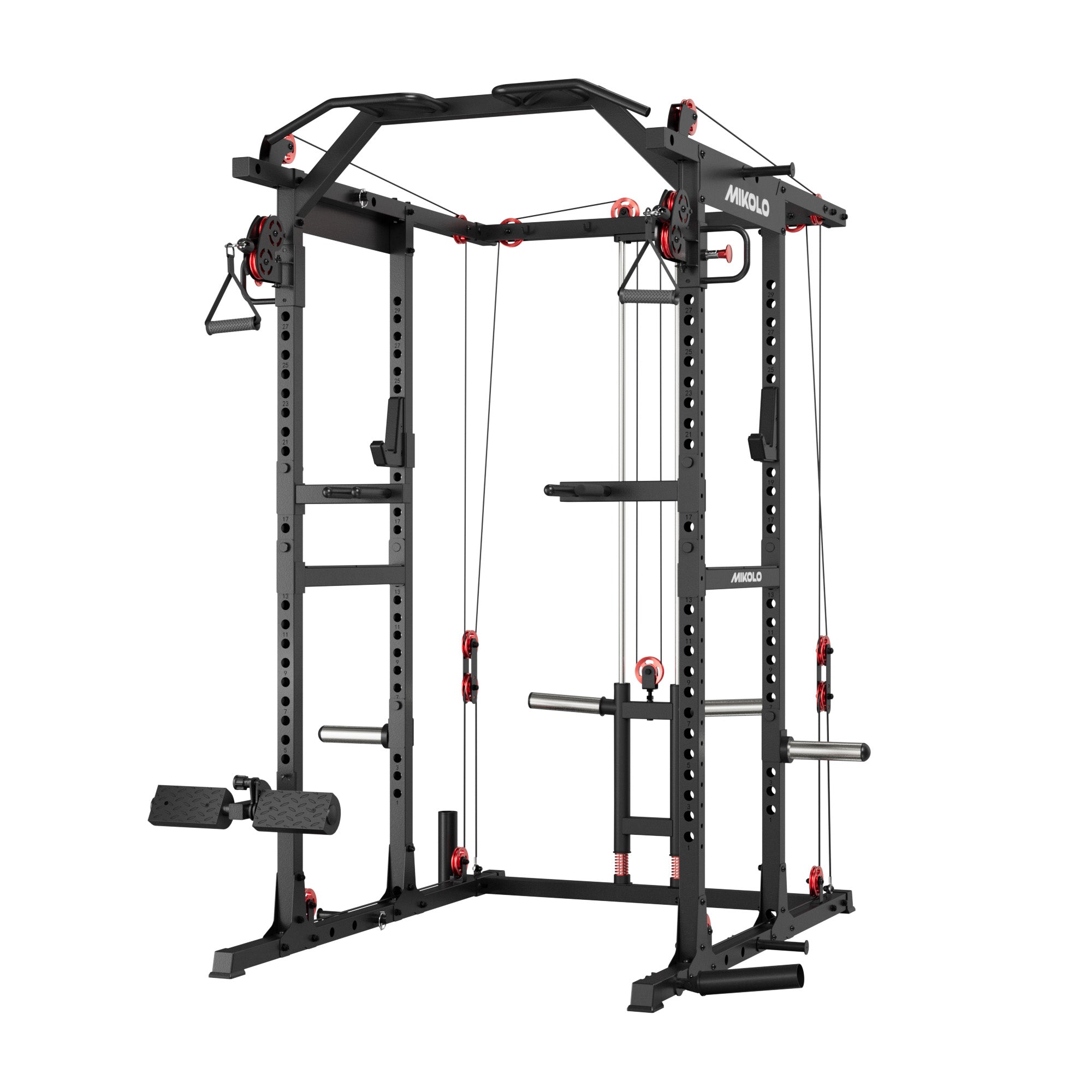 K6-2.0 Ultra All-in-One Power Rack Functional Trainer (UPGRADED)