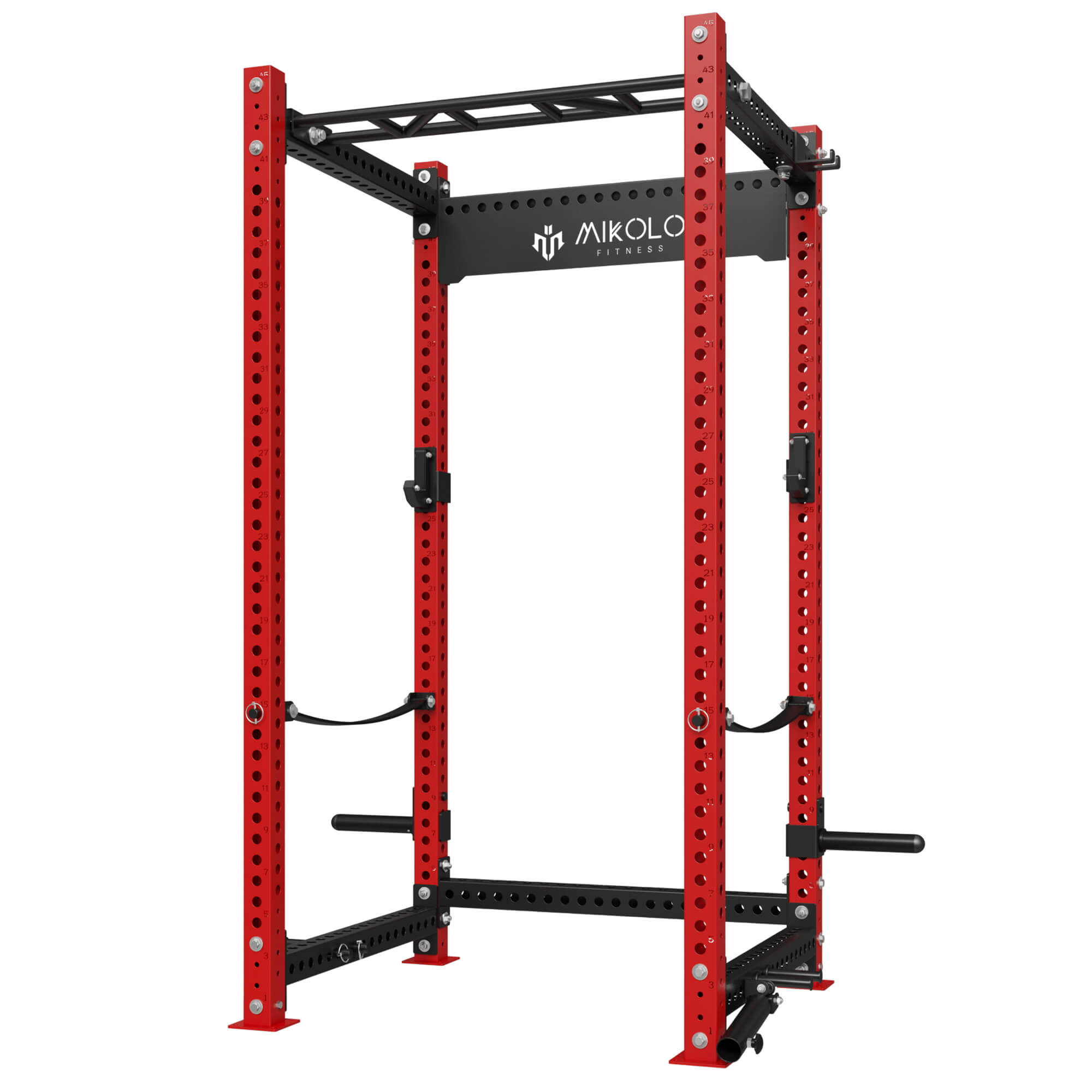 P5 Four Post Power Rack Builder(3‘’×3‘’, 1" Holes, 90‘’H x 44‘’D)