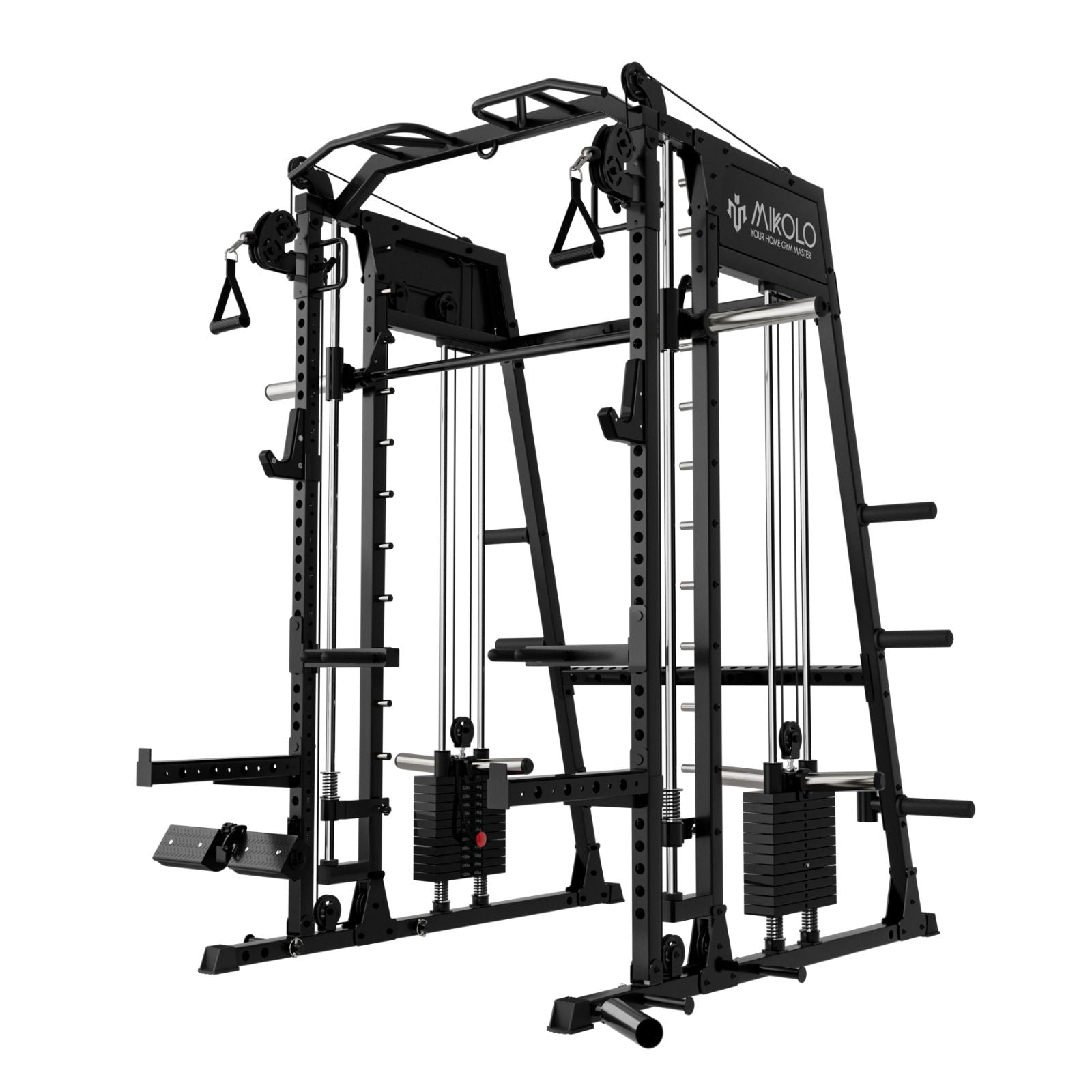 Mikologym All-in-one Smith Machine with Weight Stack - $1799.99 at Mikolo